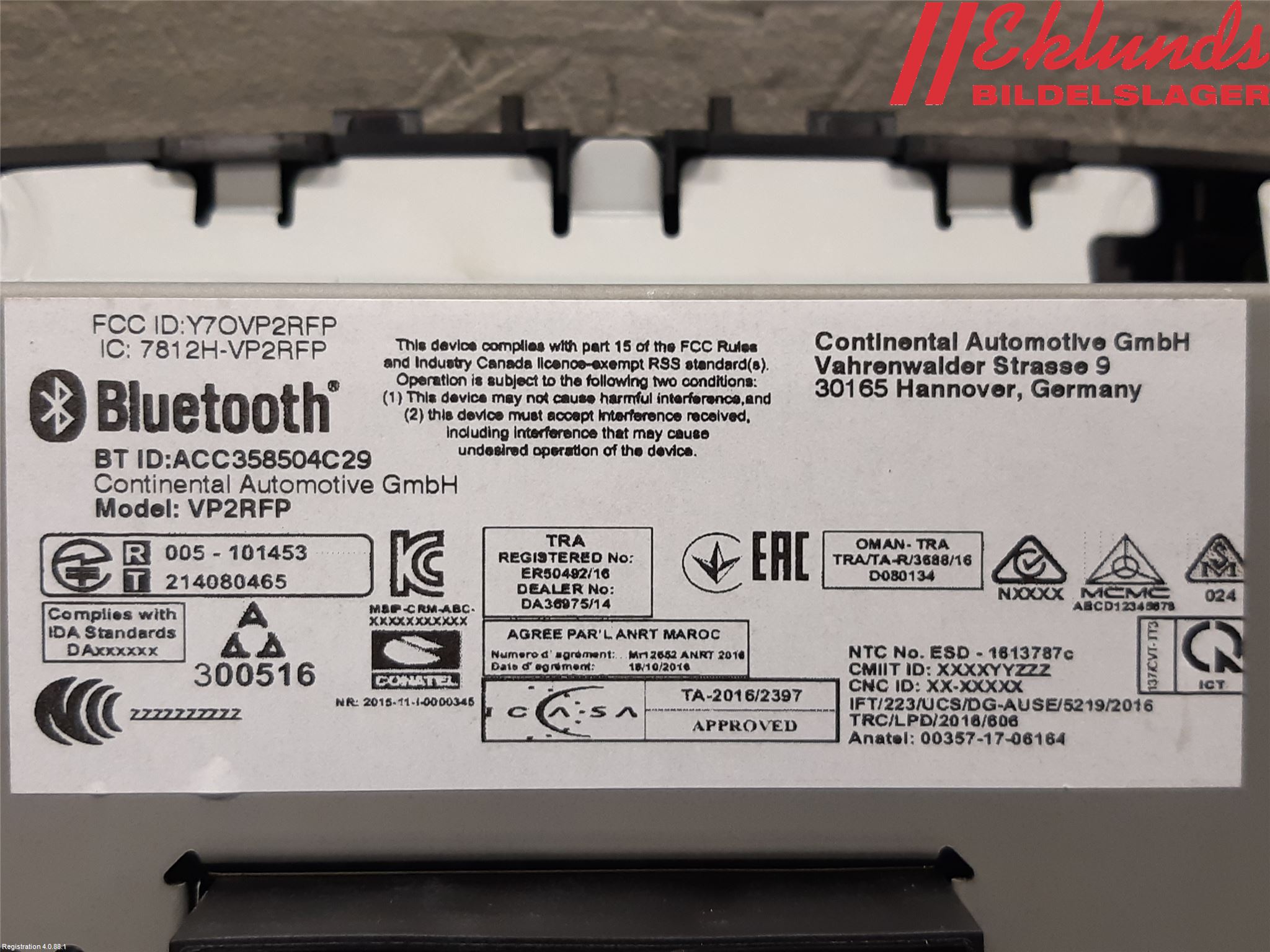 Fiat 500X 15- Cd Radio - Multimediapanel