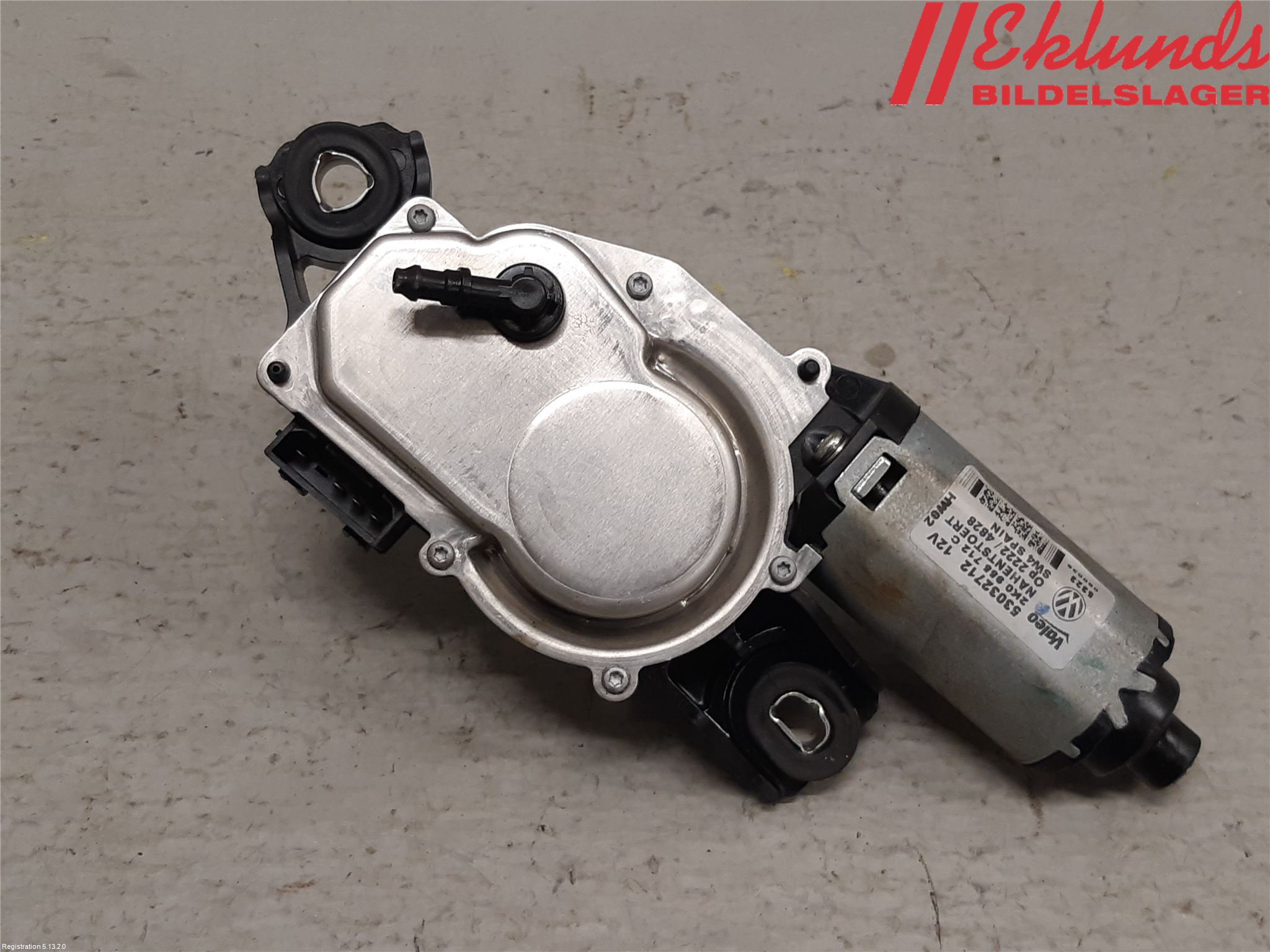 Volkswagen VW CADDY 11-15 Torkarmotor Baklucka