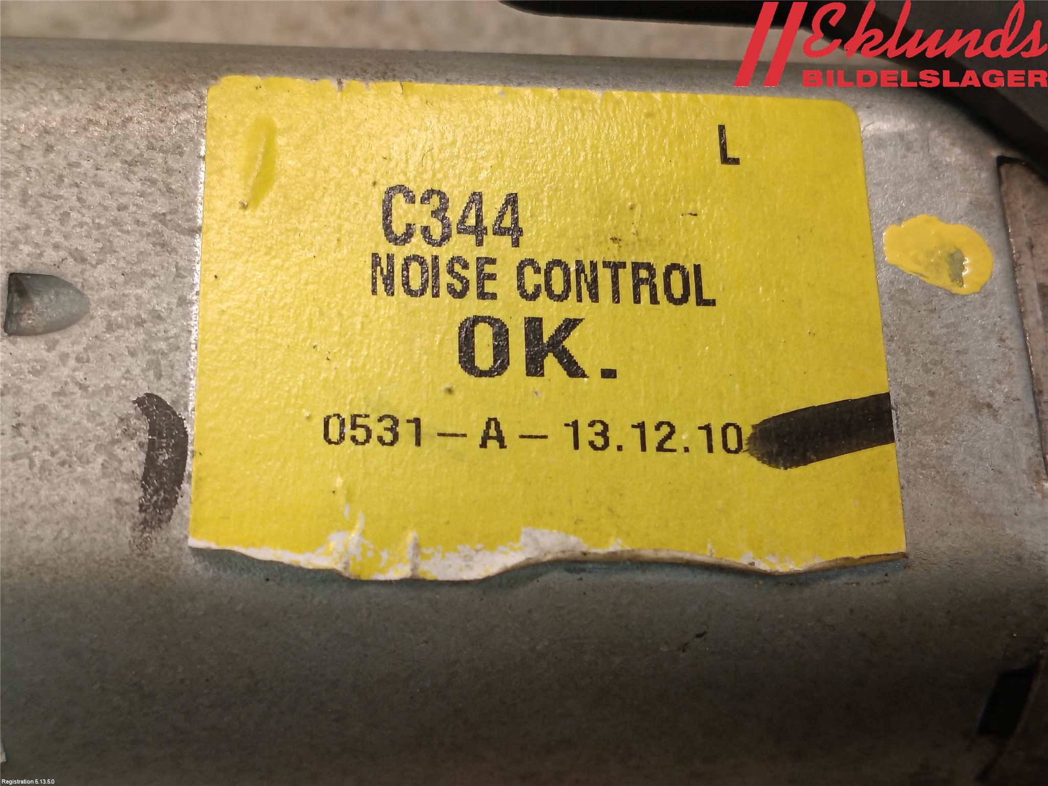 Ford GRAND C-MAX  11-14 Torkarmotor Baklucka
