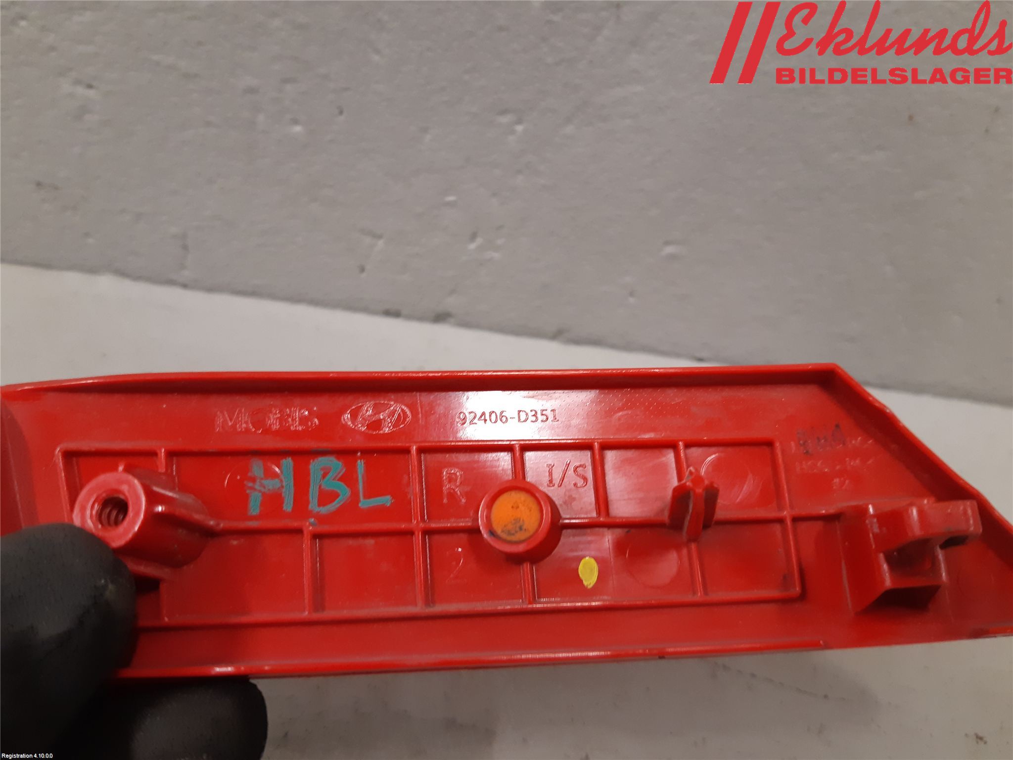 Hyundai TUCSON 05- Dimljus/Reflex Bak