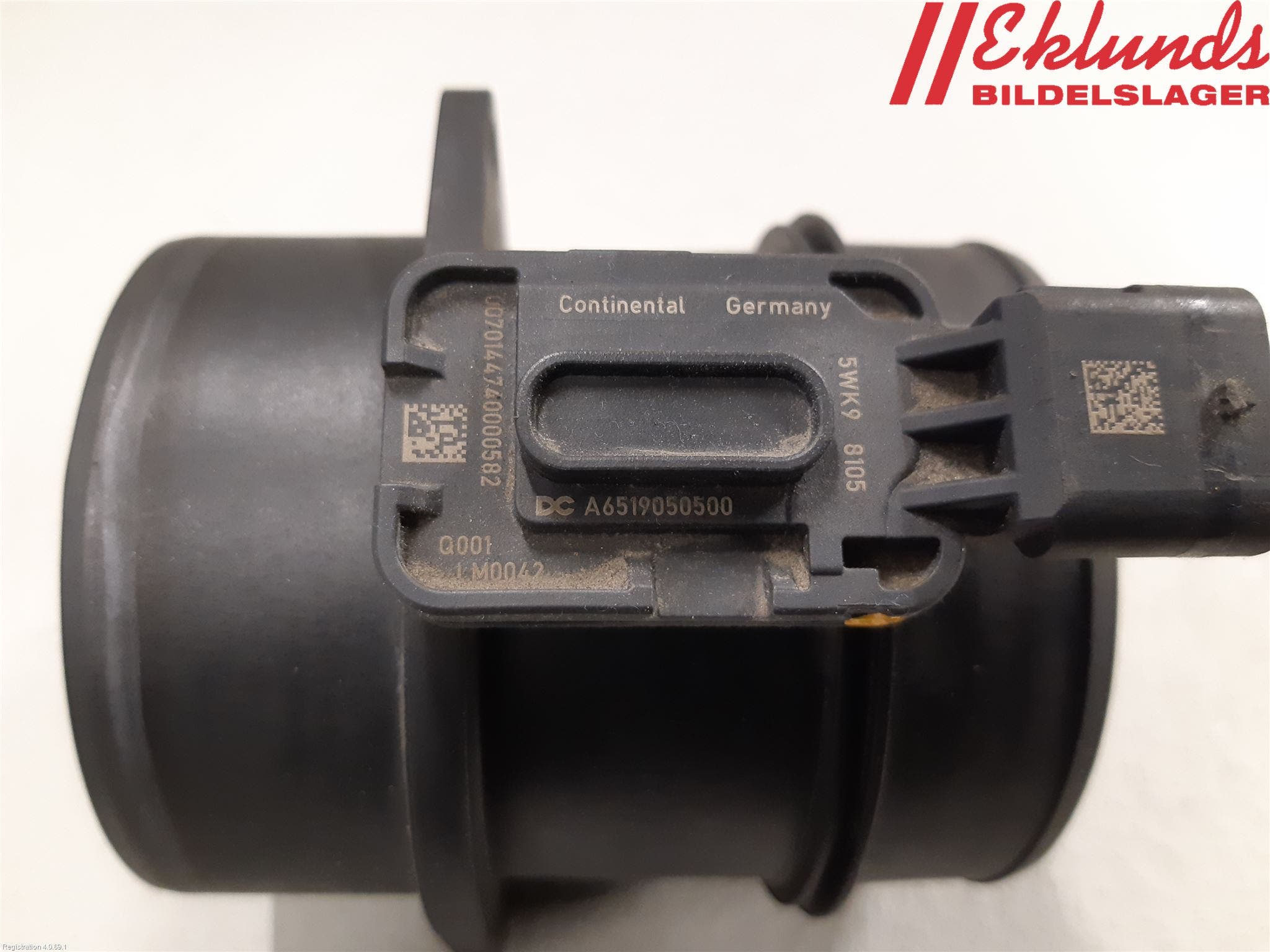 Mercedes-Benz MB SPRINTER (W906) 06-18 Injluftmassamätare