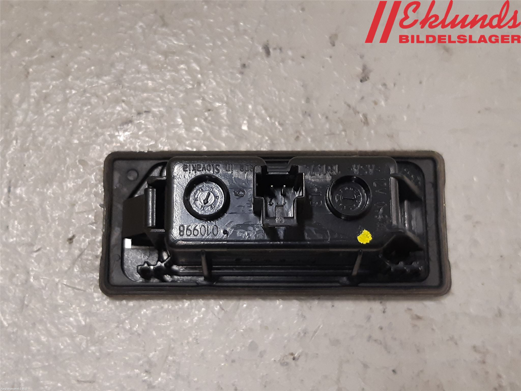 Audi A4 12-15 Skylt Belysning