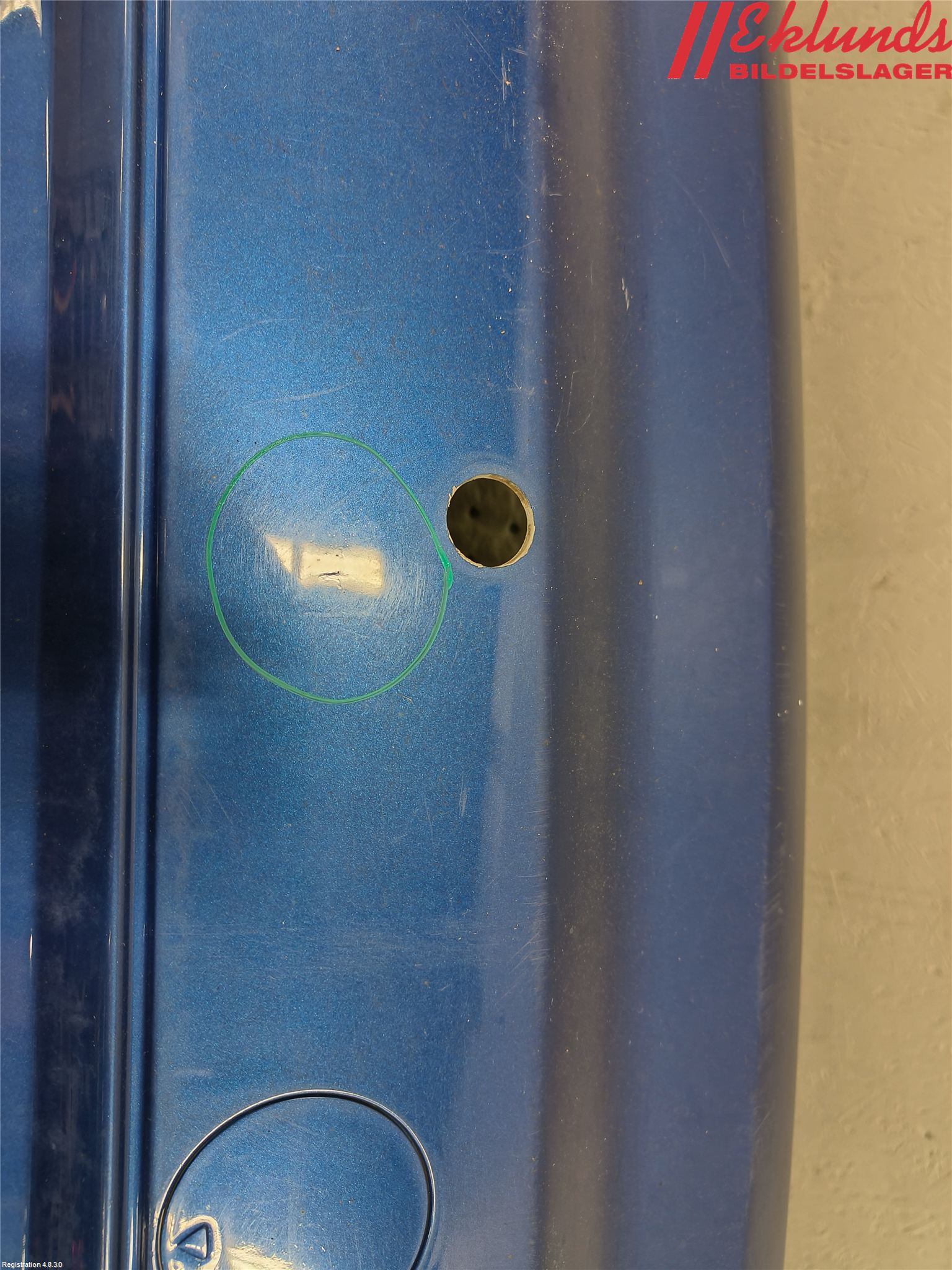 Ford FOCUS     04-07 Stötfångarbeklädnad Bak