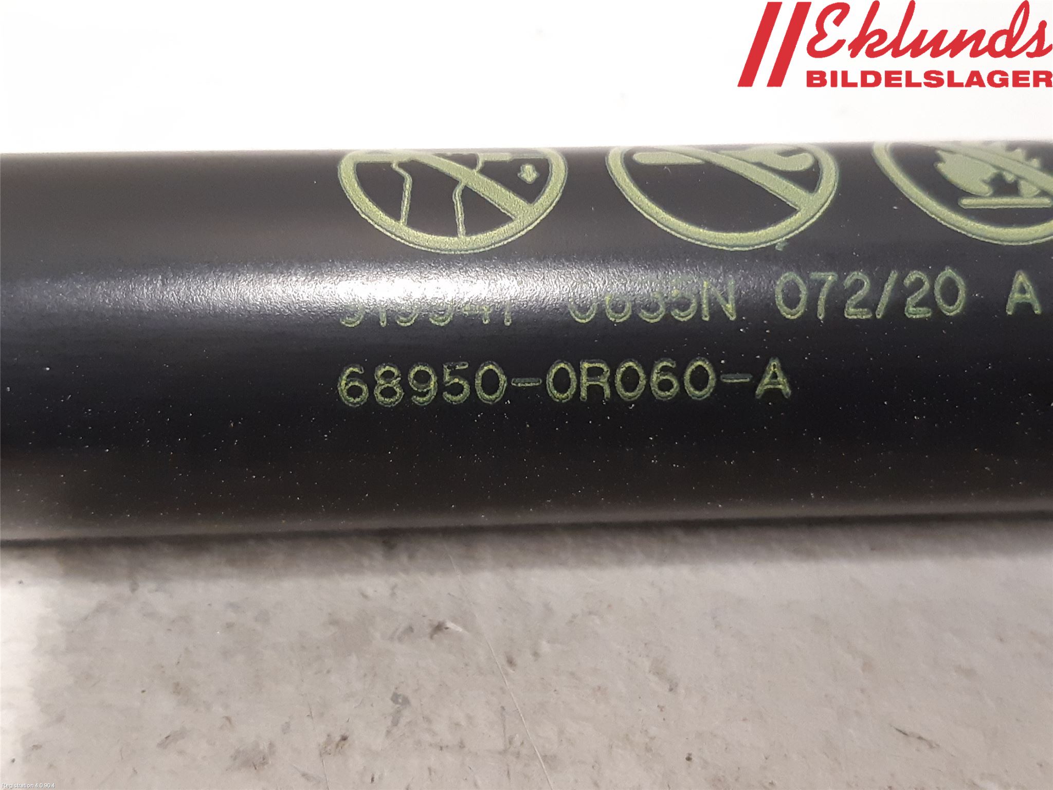 Toyota RAV4 19- Gasfjäder Baklucka