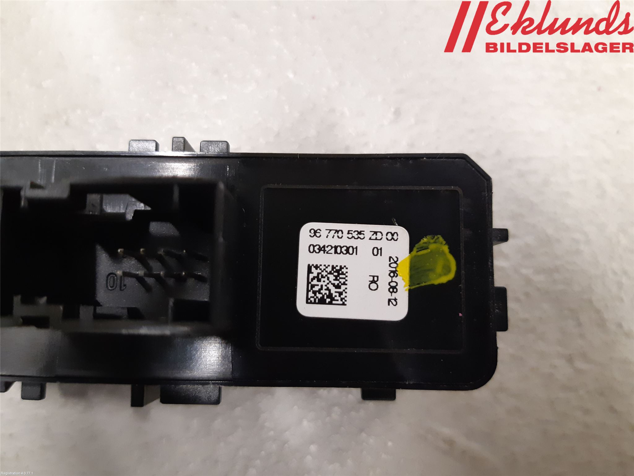 Peugeot 308 14-21 Strömställare Växellåda