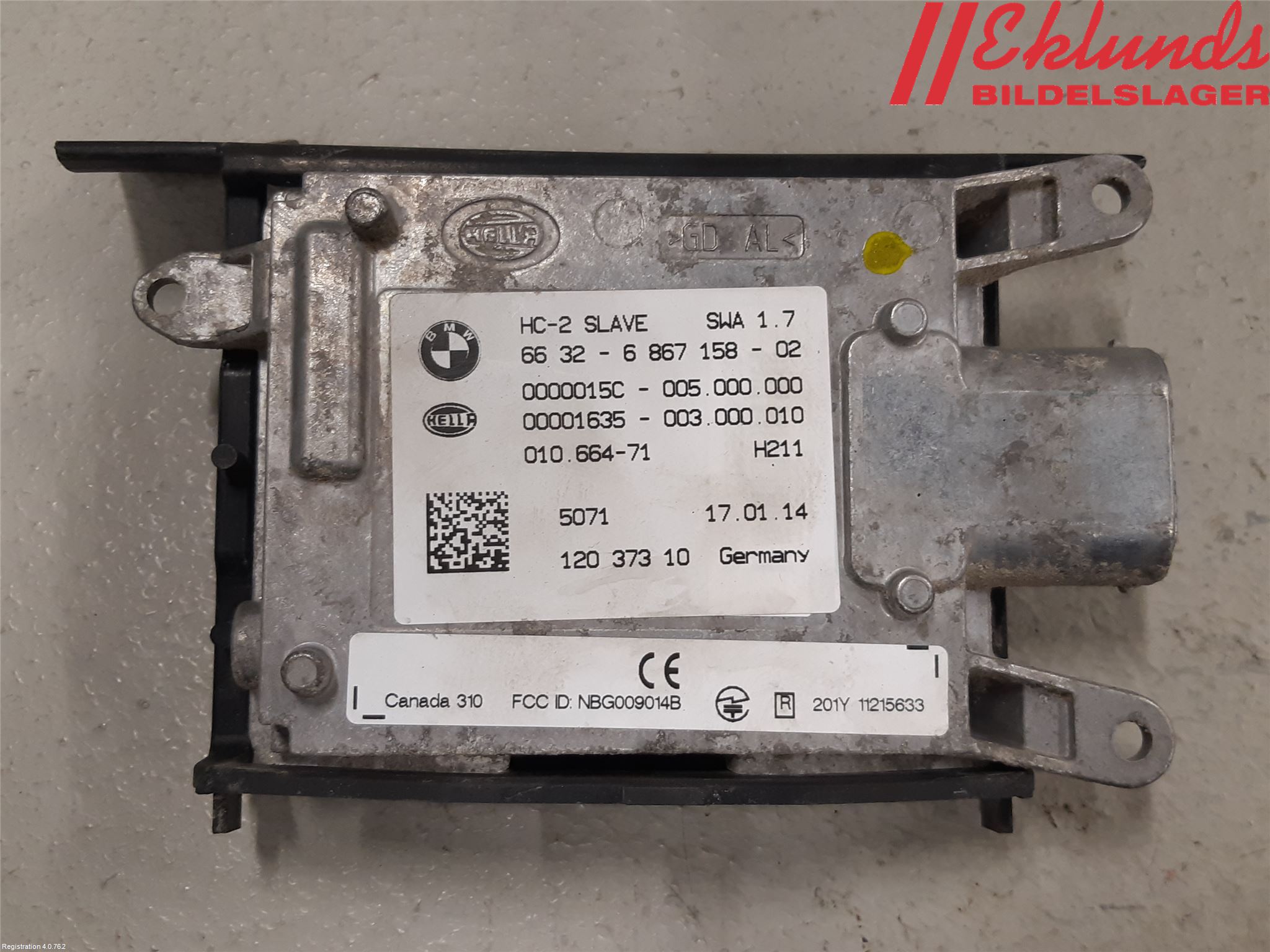 BMW X5 F15 13-18 Sensor Aktivt Kollisionsskydd