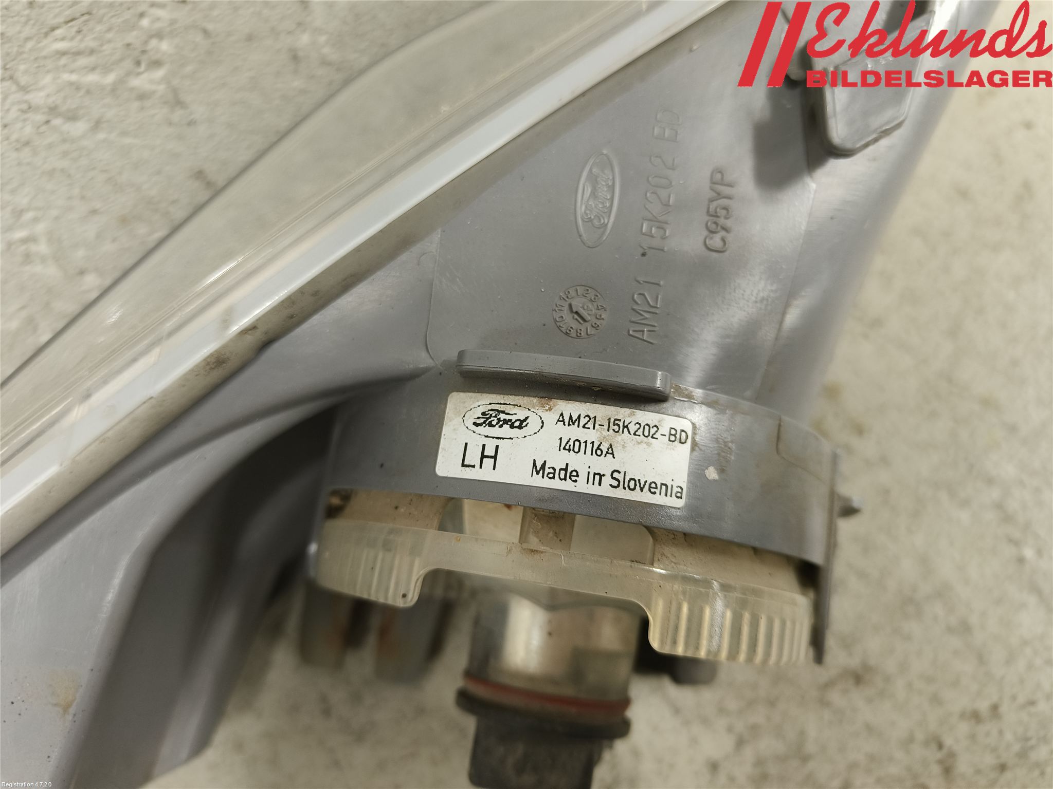 Ford GALAXY 06-15 Dimljus-Varselljus Fram