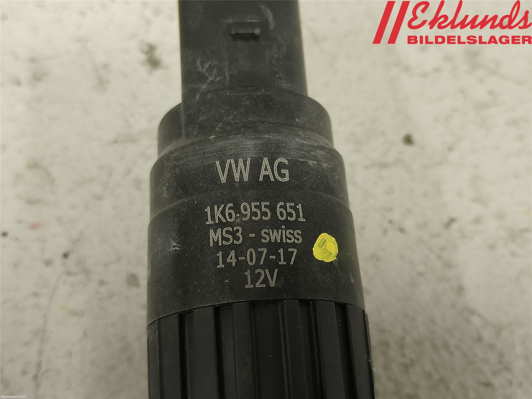 Volkswagen VW GOLF / E-GOLF VII 13-20 Spolarpump Vindruta