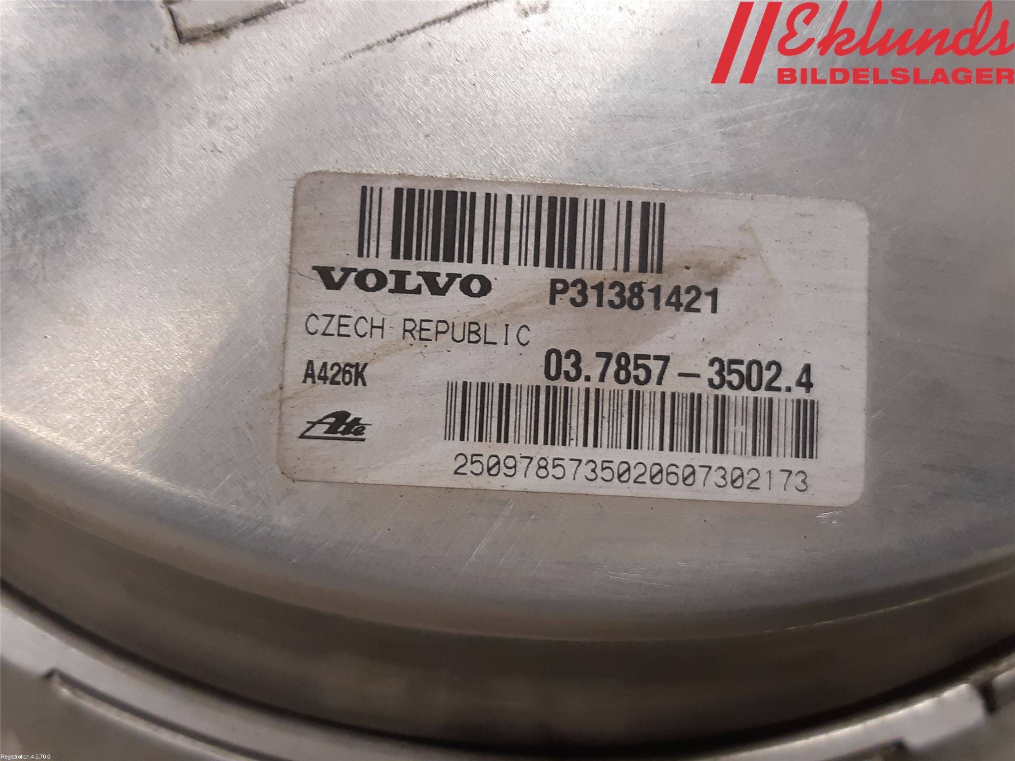 Volvo V90 17->> Bromsservo