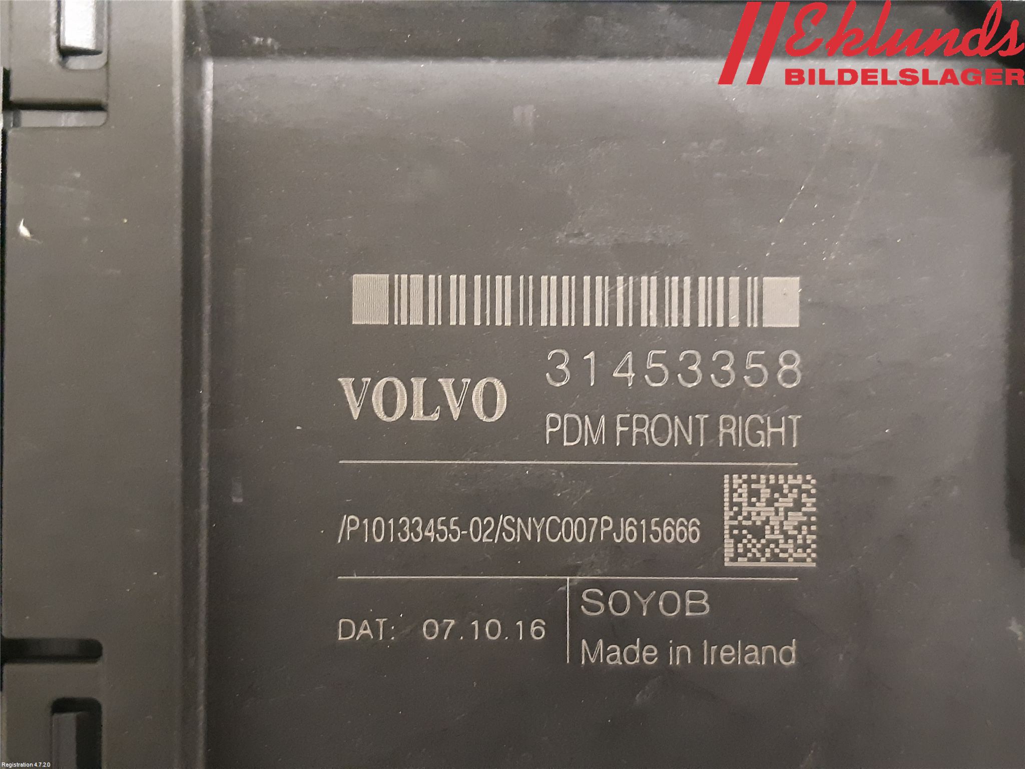 Volvo XC90/RECHARGE 16- Fönsterhissmotor