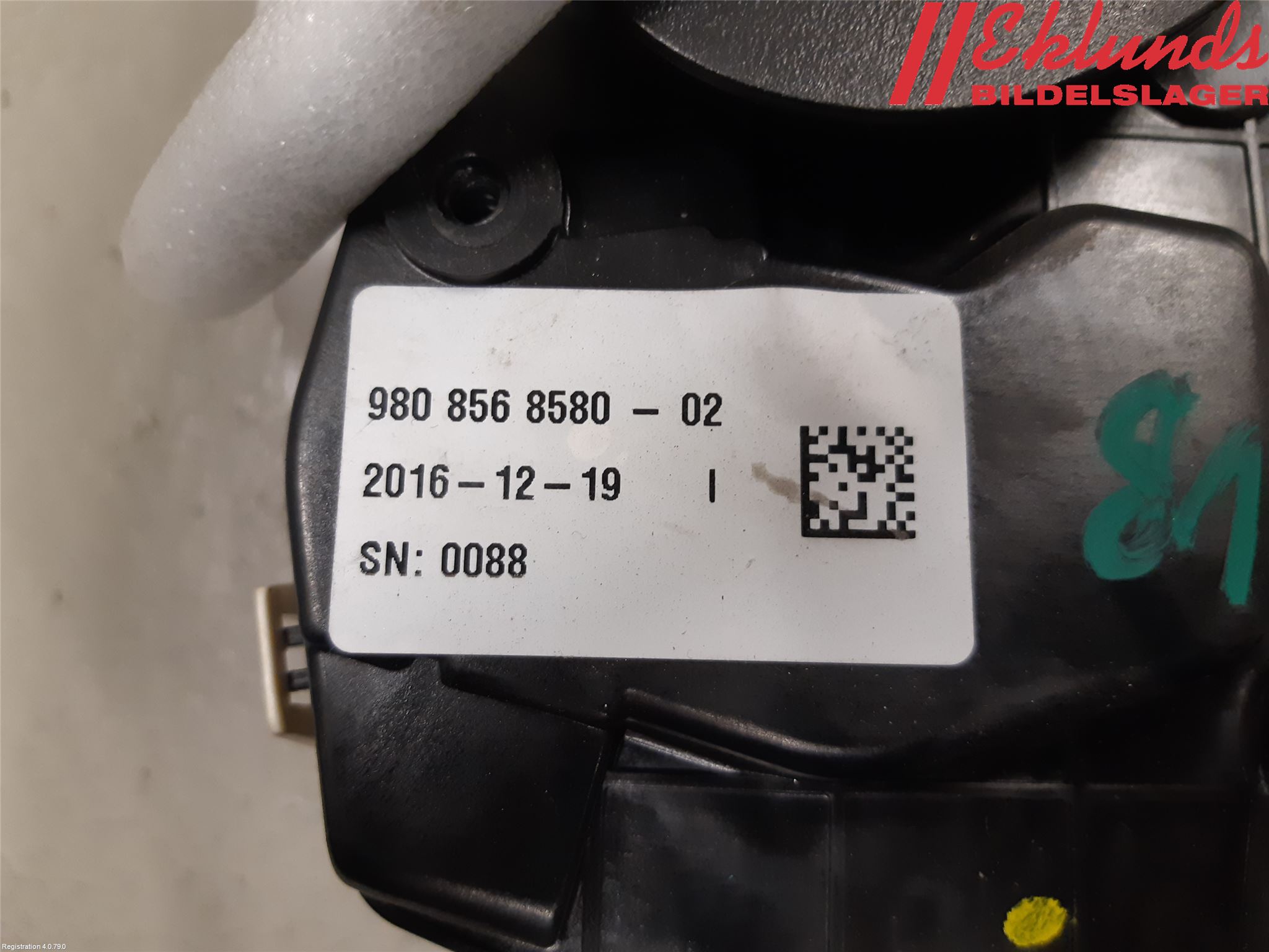 Peugeot EXPERT/E-EXPERT 17- Centrallåsmot Baklucka