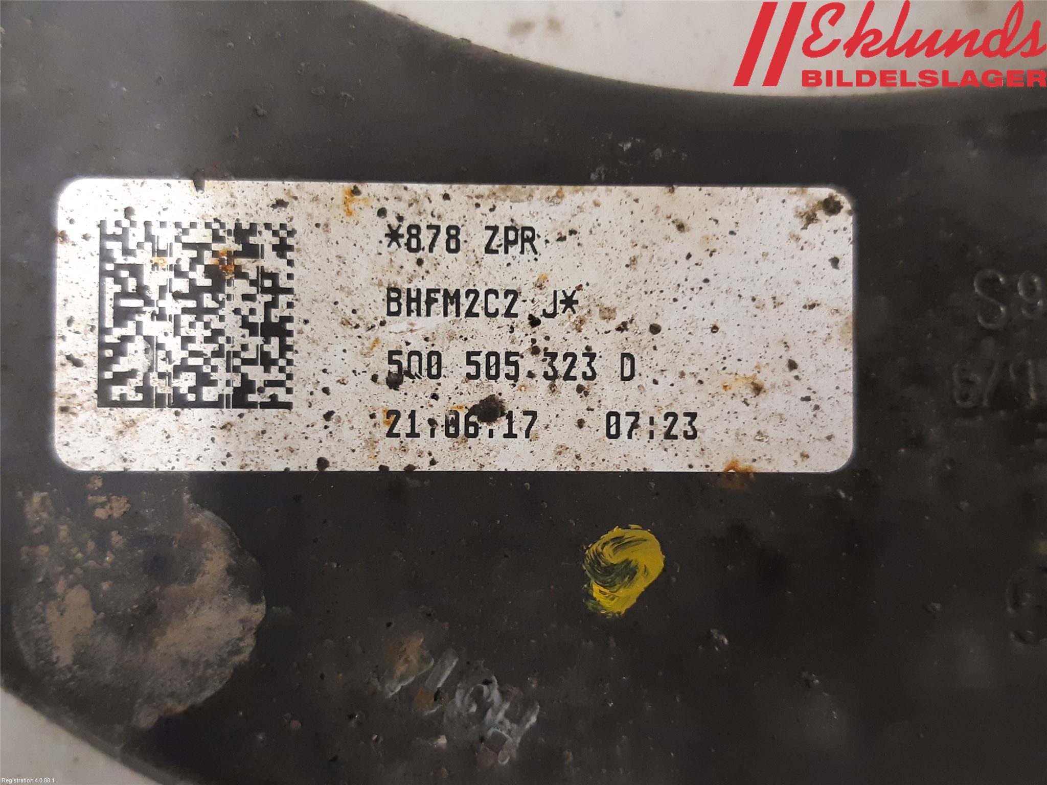 Volkswagen VW PASSAT 15-19 Bärarm Bak Vänster