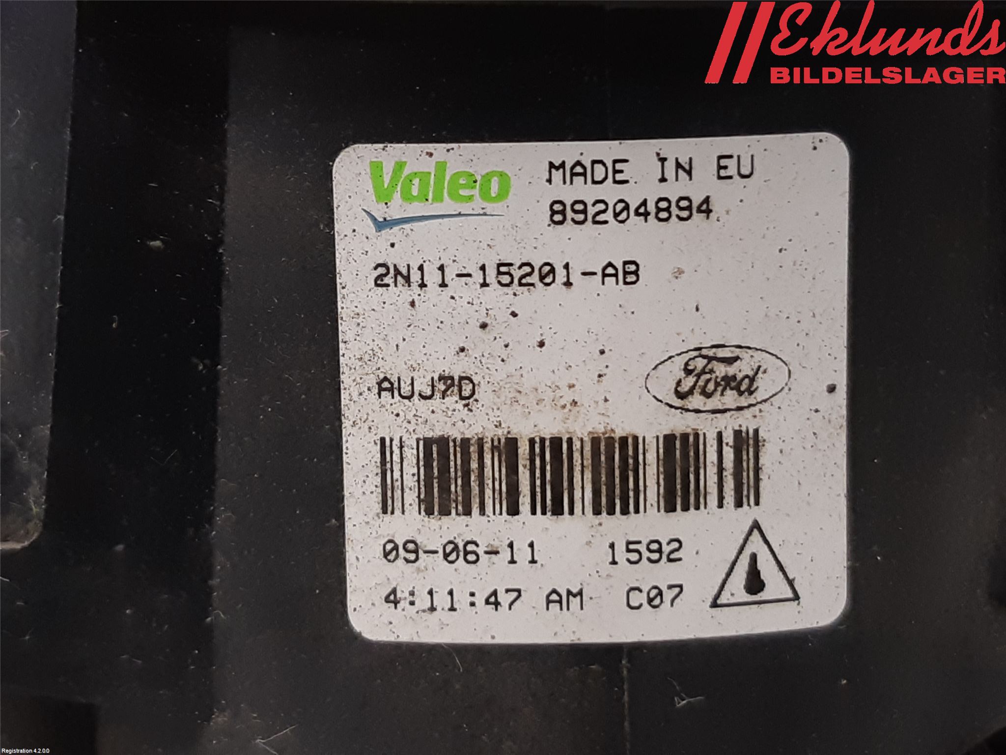 Ford FOCUS 11-14 Dimljus-Varselljus Fram