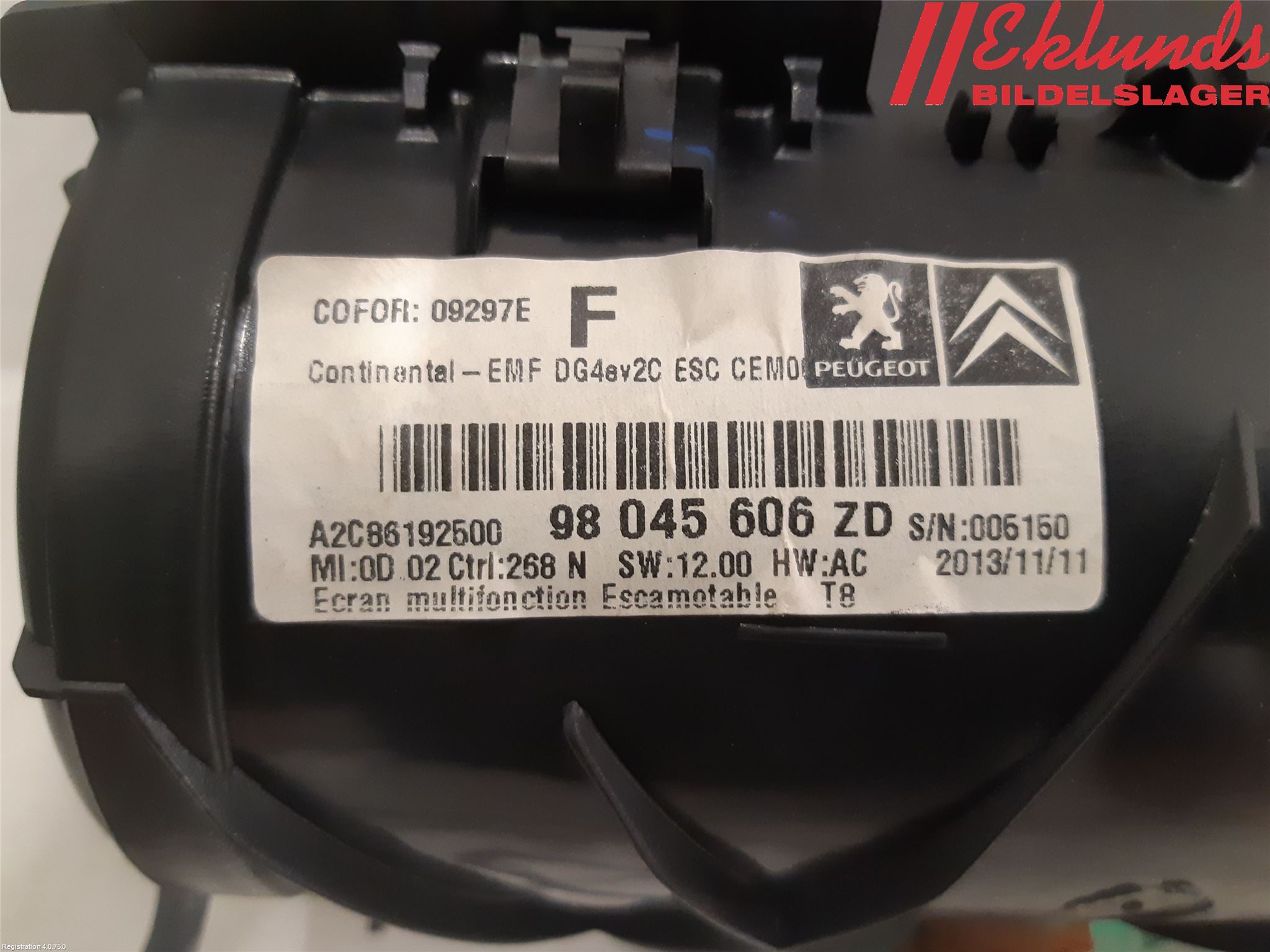 Peugeot 5008 10-16 Gps Navigator