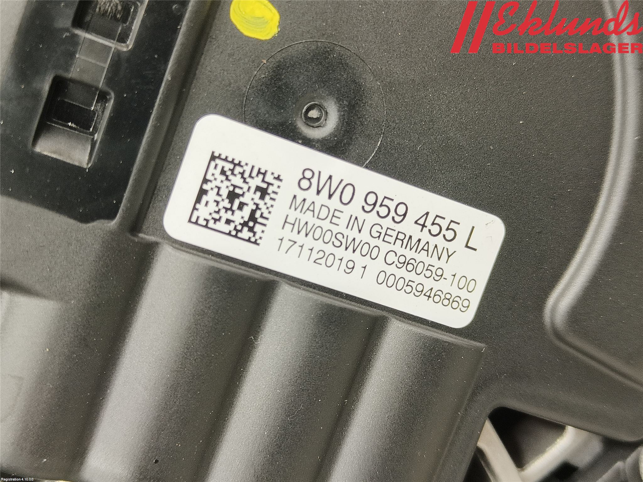 Audi A4/S4 B9 20- Kylfläkt El