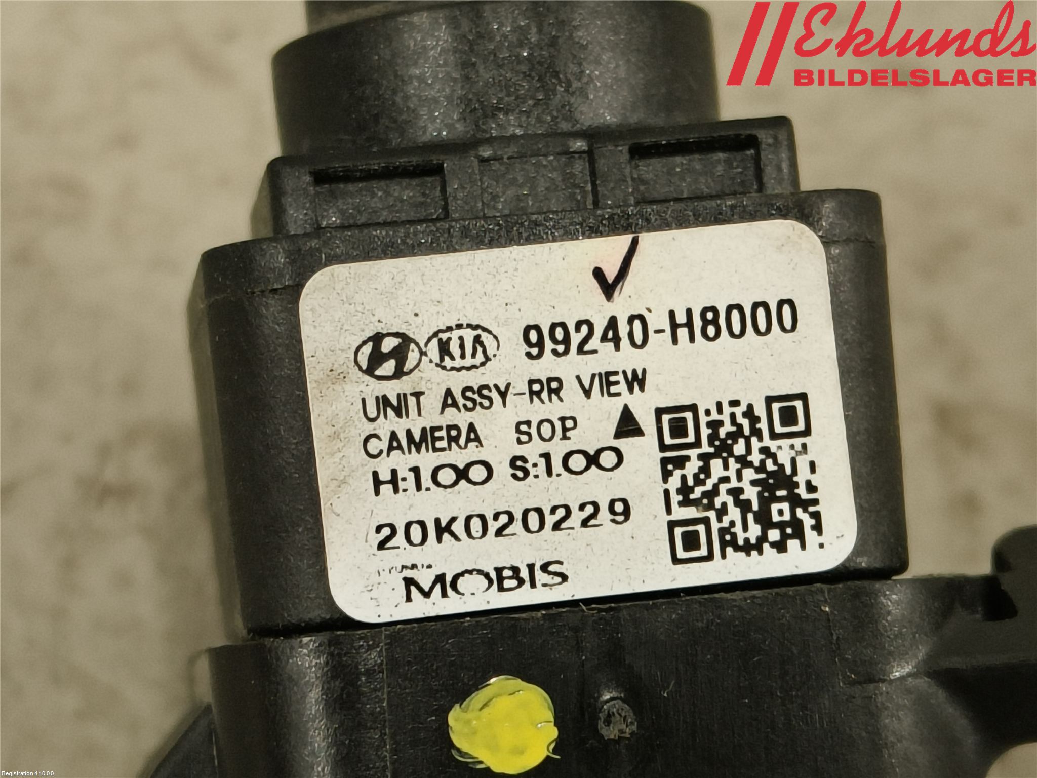 Kia RIO 17- Parkeringshjälp Kamera