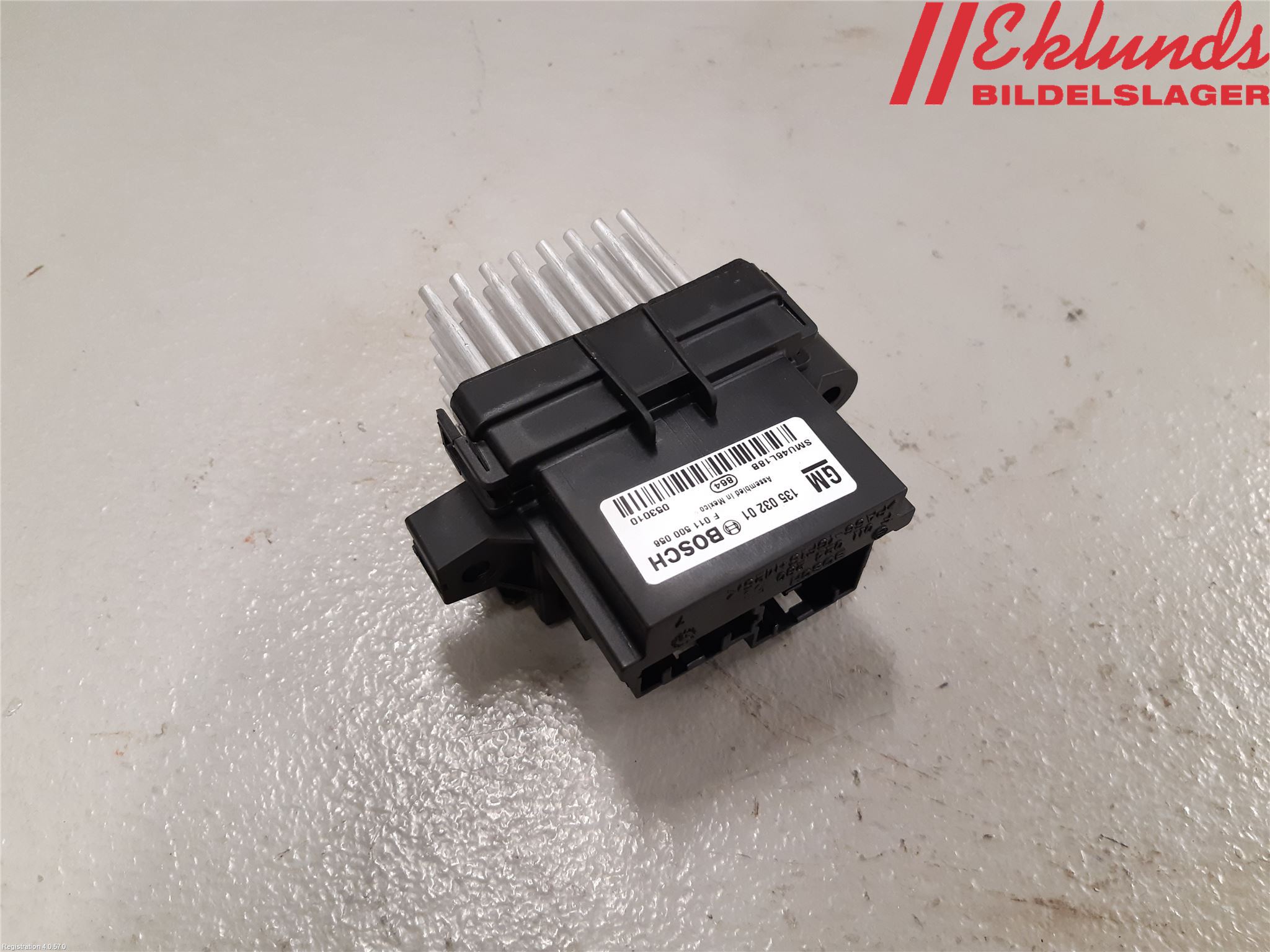 Saab 9-5 10-12 Värmefläktsmotstånd