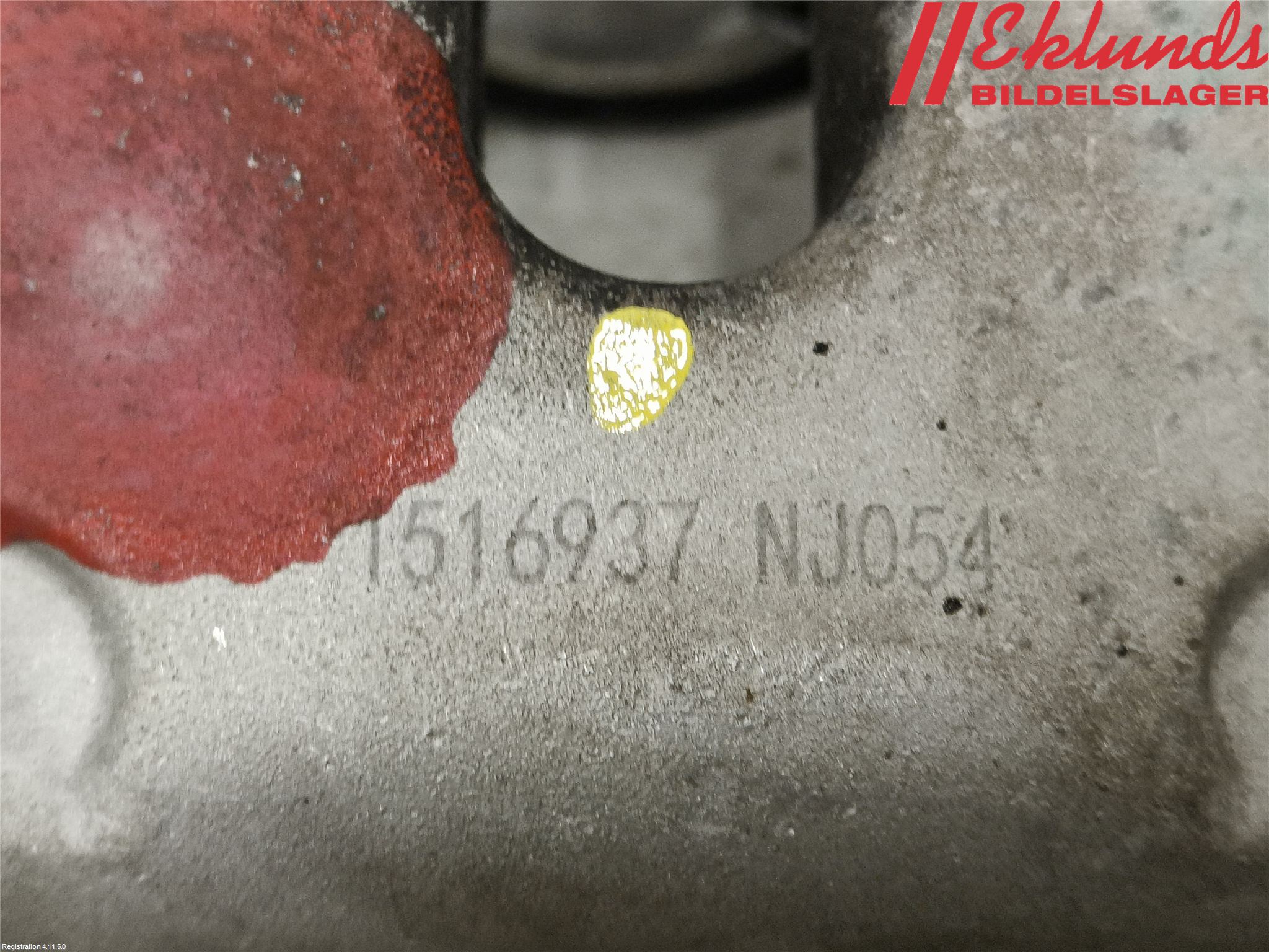 Peugeot PARTNER 08-15 Bromsok Bak Vänster