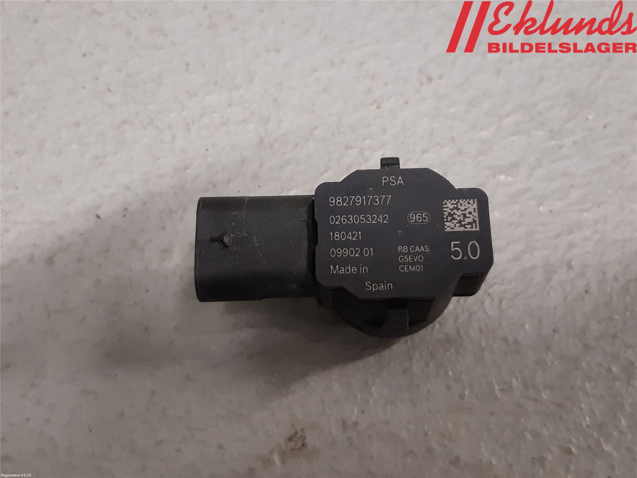 Peugeot 3008 17-24 Parkeringshjälp Frontsensor