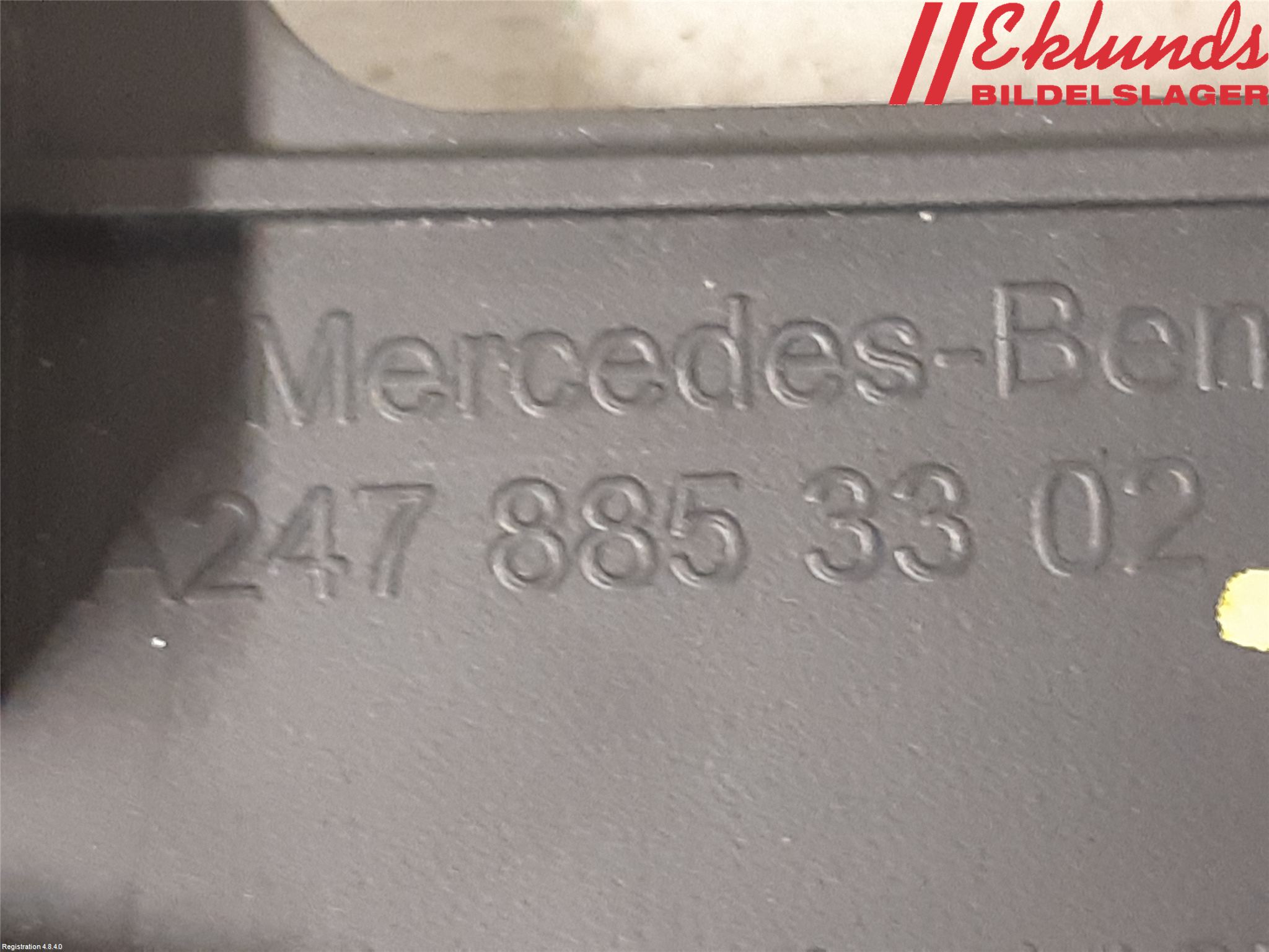Mercedes-Benz MB B-KLASS (W247) 19- Stötfångarfäste Bak Vä