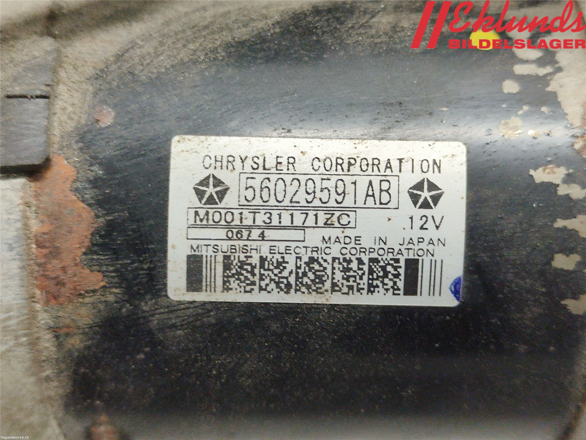 Fiat FREEMONT Startmotor Diesel