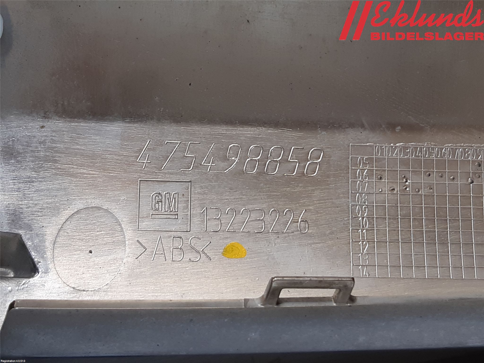 Opel CORSA D 07-14 Grill Komp