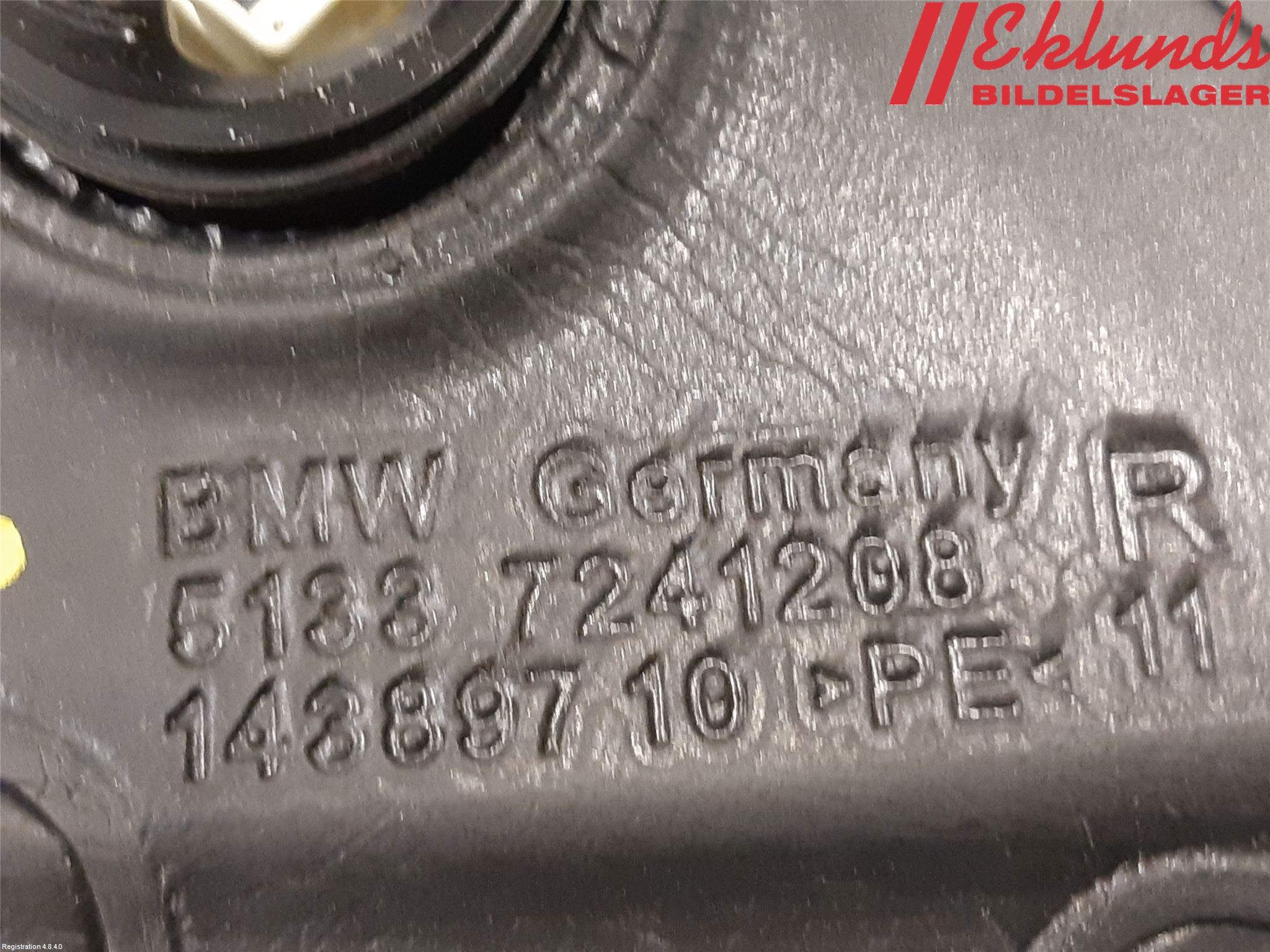 BMW 1 F20/F21 11-19 Spegel Yttre El Hö