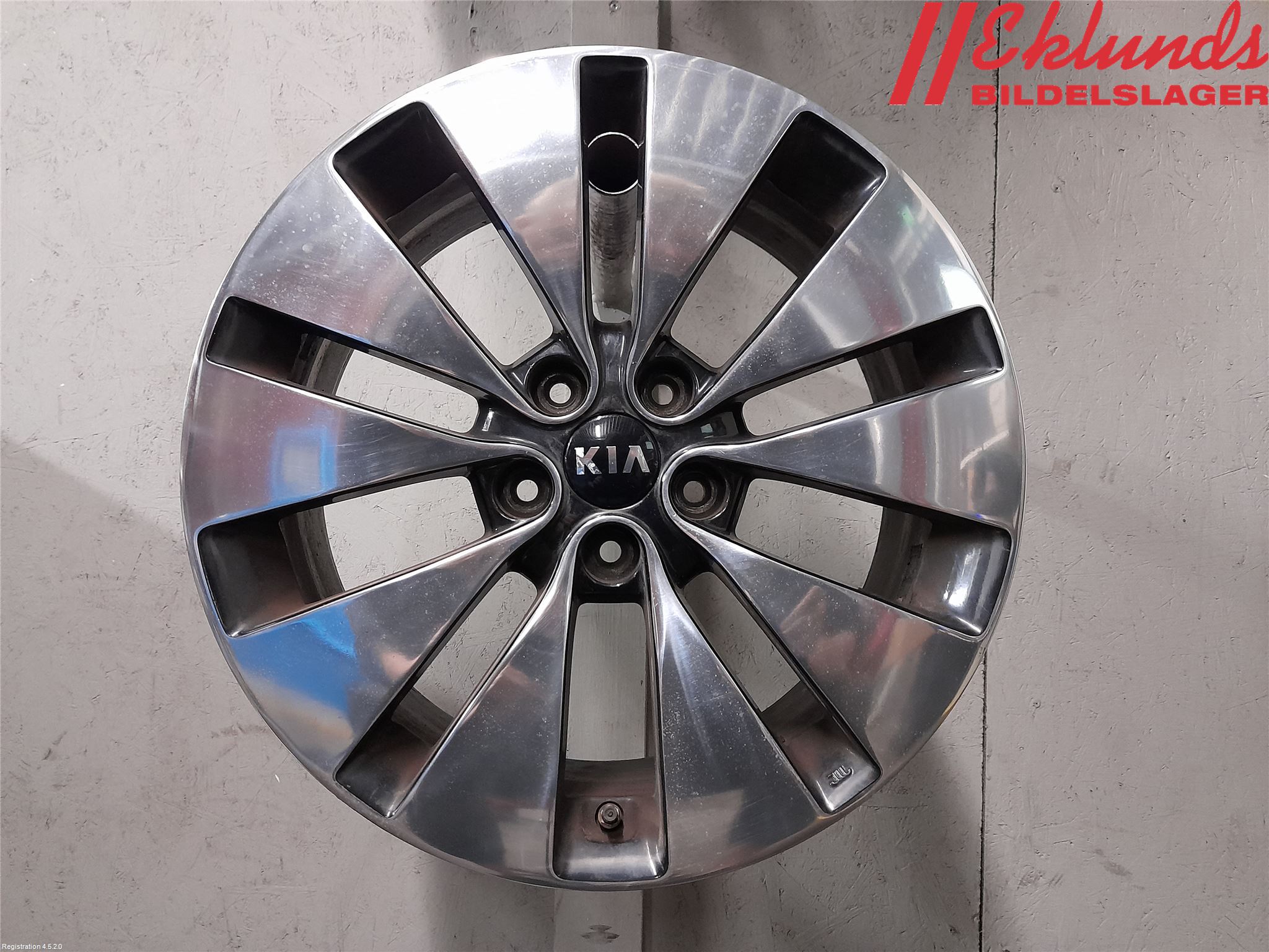 Kia SORENTO 10-14 Fälgsats Aluminium