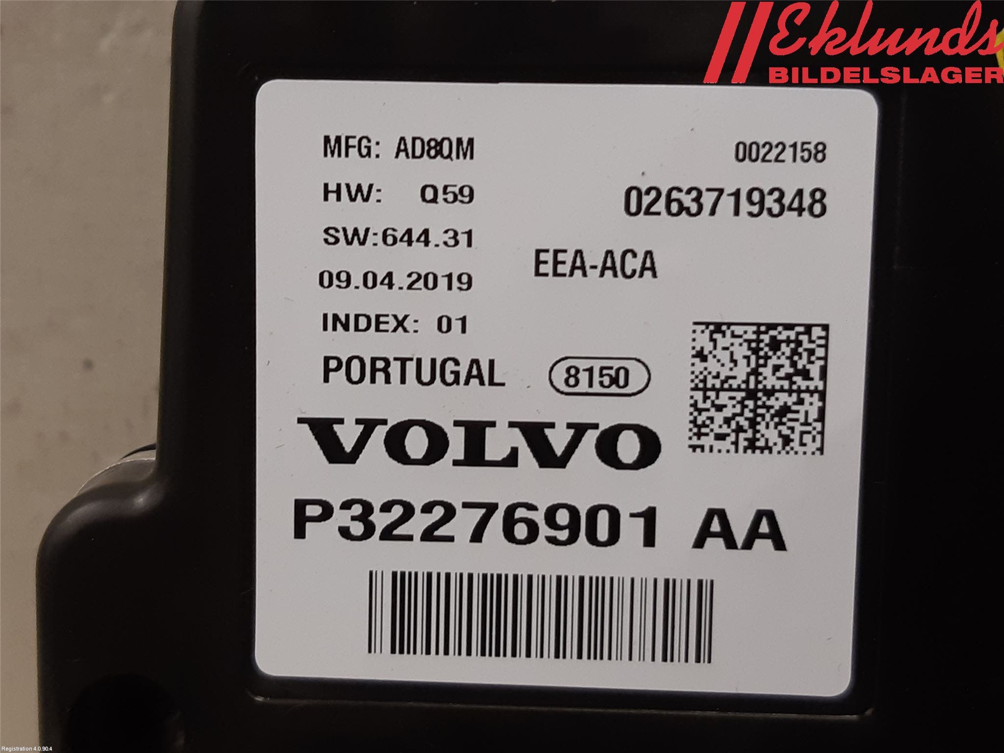 Volvo XC60 18- Instrument Komb