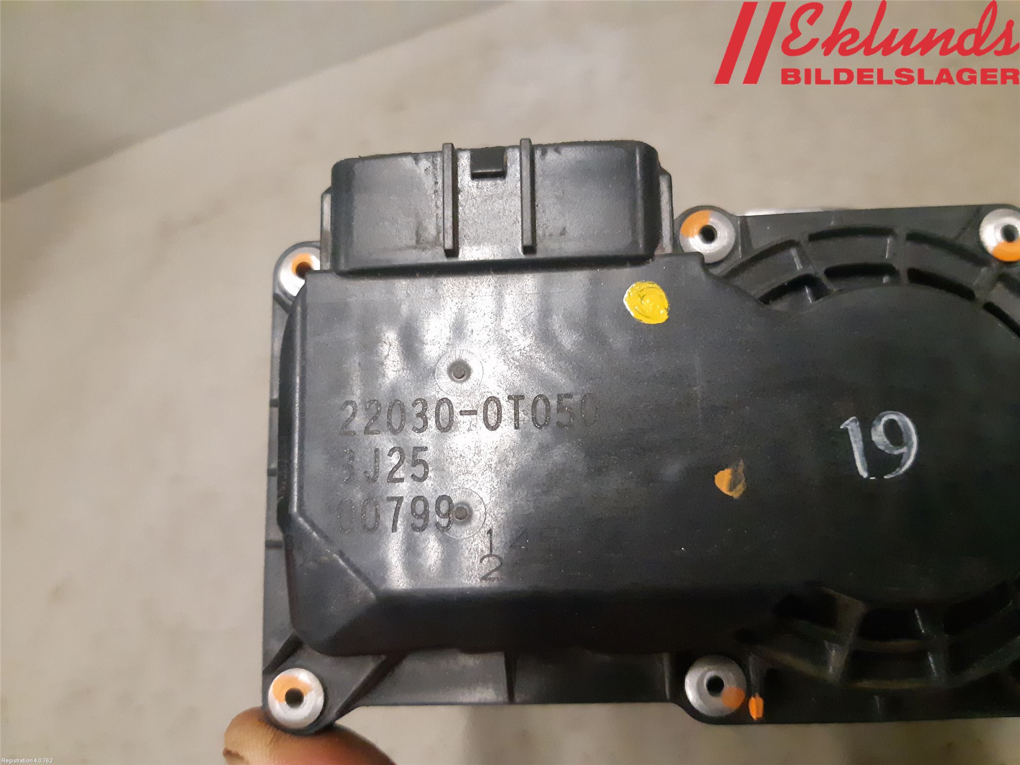 Toyota AURIS 13-19 Injspjällhus