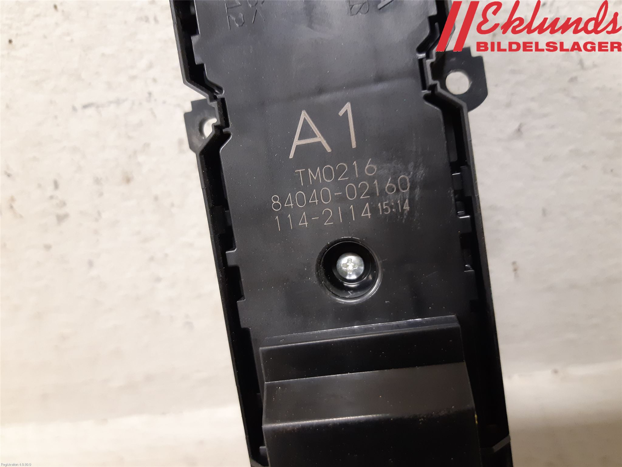 Toyota COROLLA 19- Strömställare Elhiss