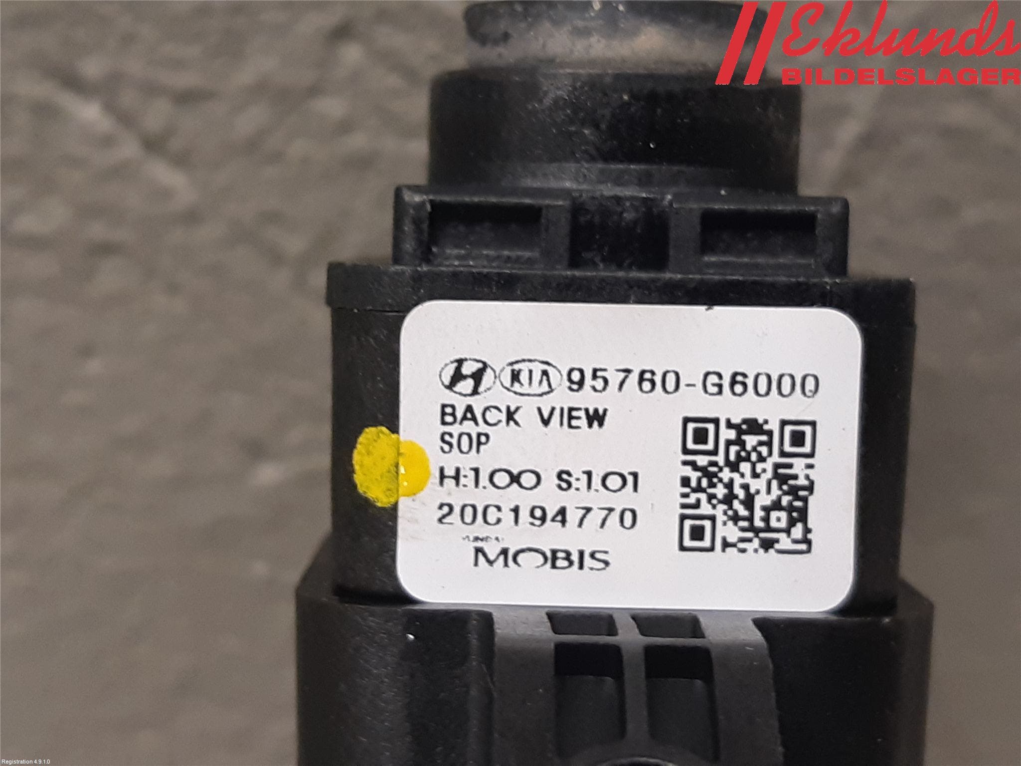 Kia PICANTO 17- Parkeringshjälp Kamera