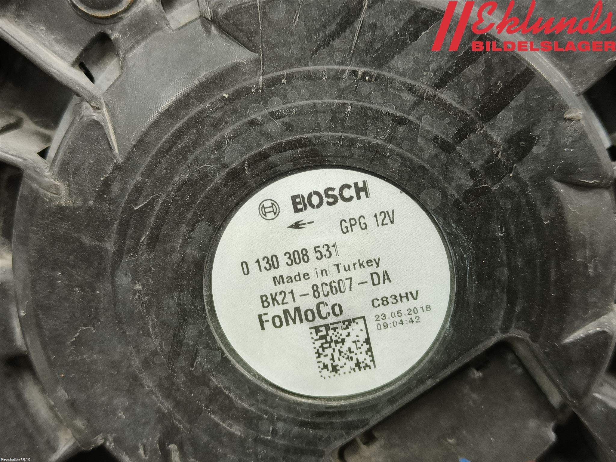 Ford TRANSIT SKÅP/BUSS 14-22 Kylfläkt El