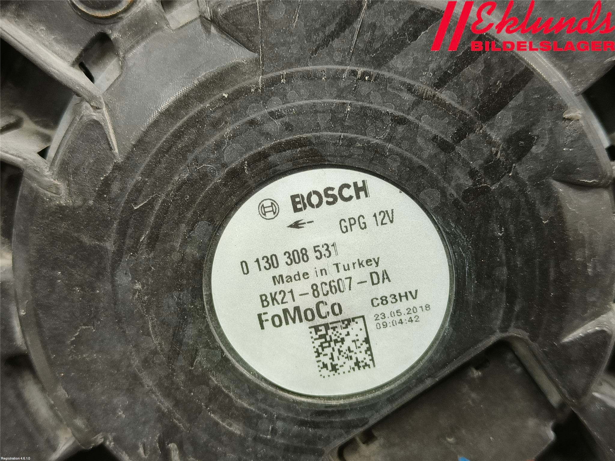 Ford TRANSIT SKÅP/BUSS 14-22 Kylfläkt El