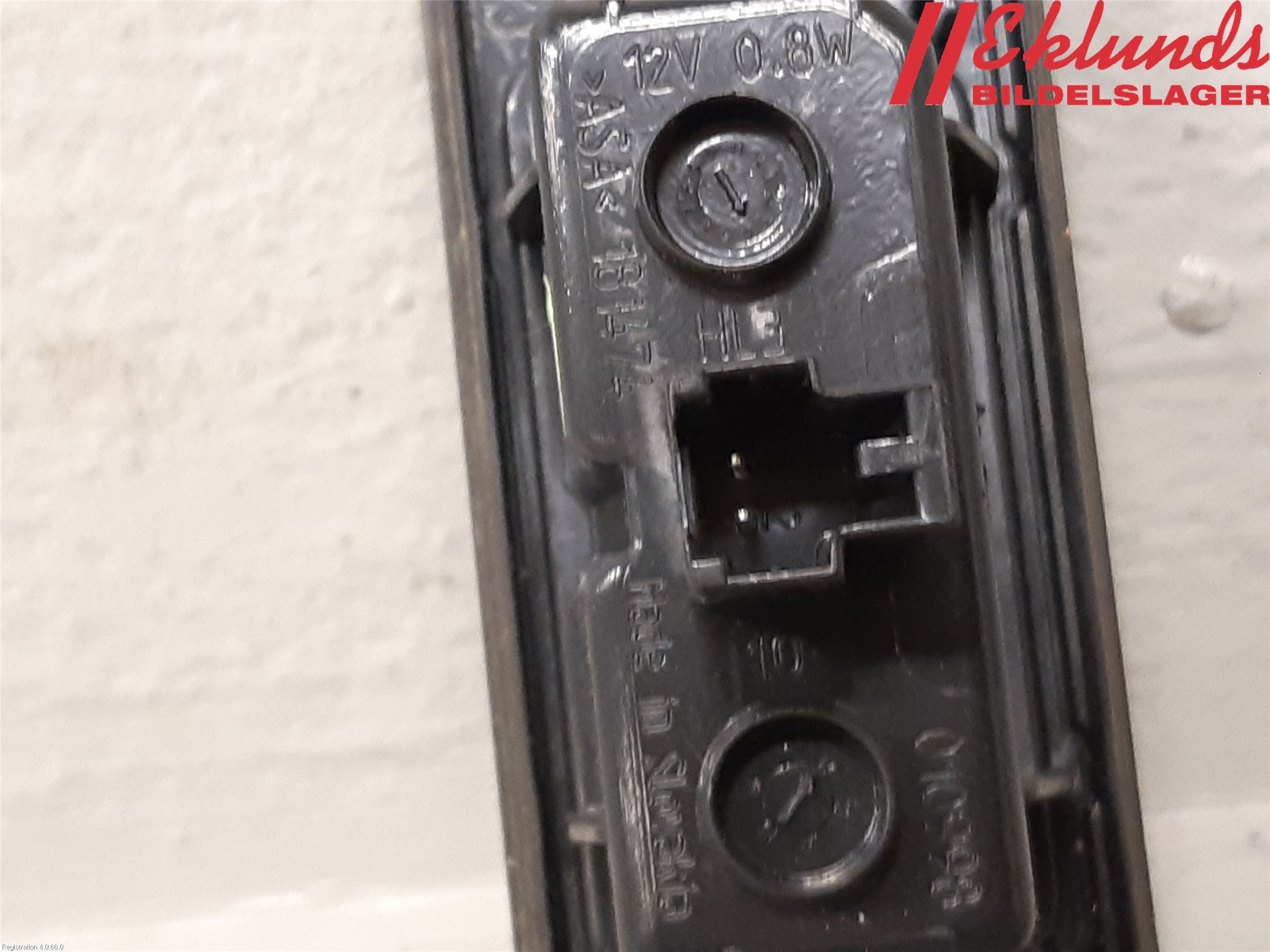 Audi A5 07-16 Skylt Belysning