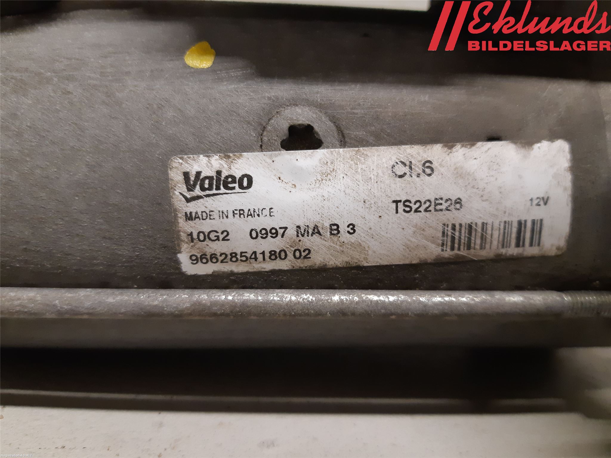 Citroen BERLINGO 08-18 Startmotor Diesel