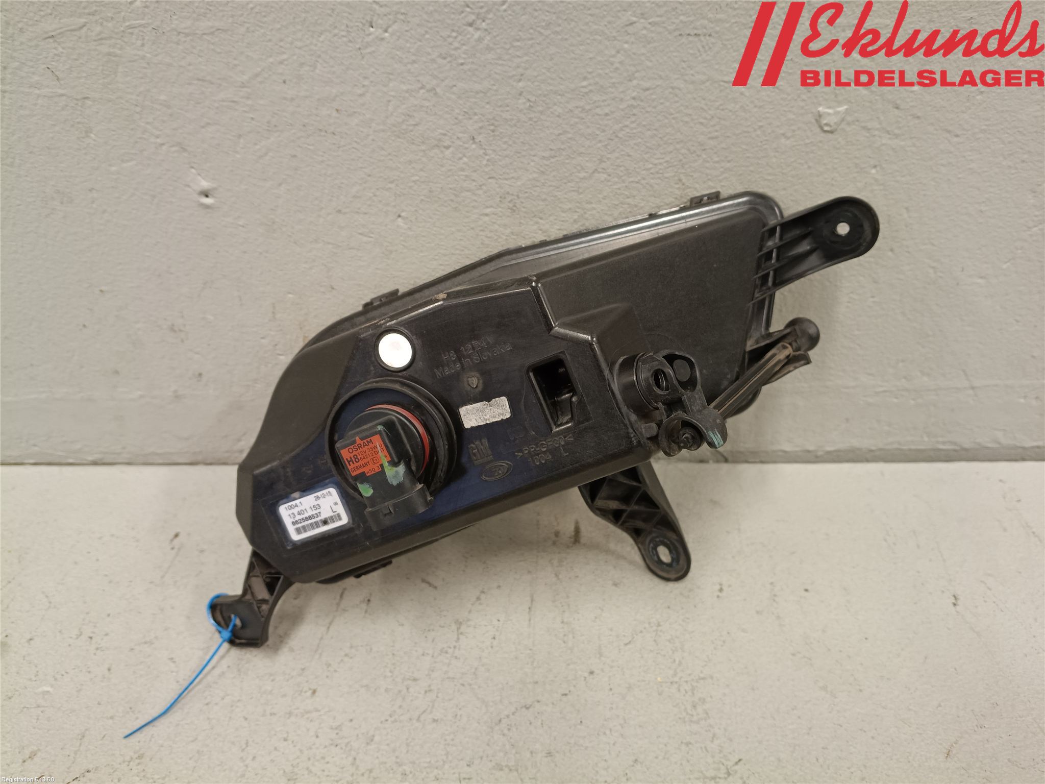 Opel ASTRA K 16-22 Dimljus-Varselljus Fram