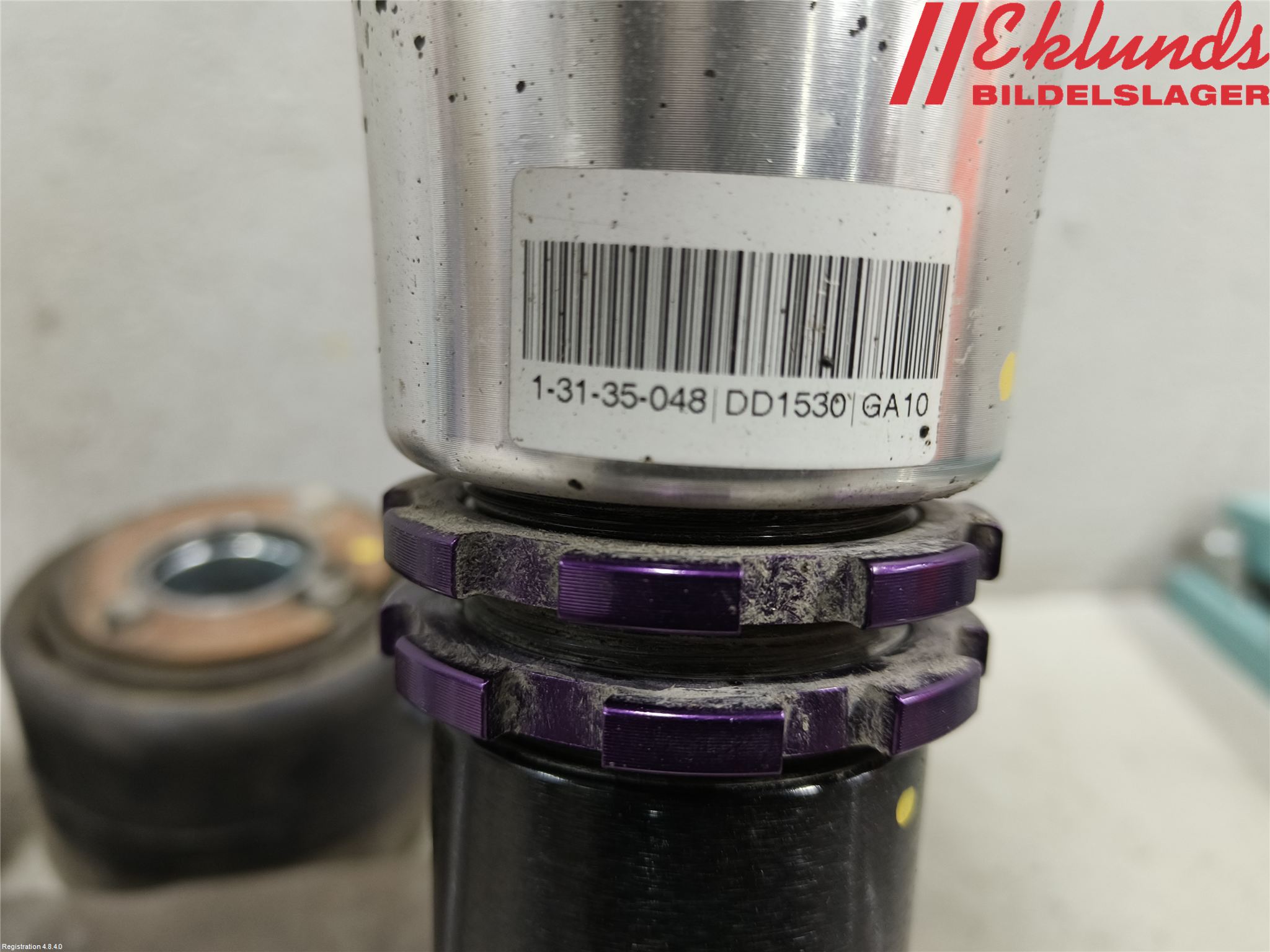 BMW 5 E60/61 Sed/Tou 02-10 Nivå-Luftfjädring Bälg