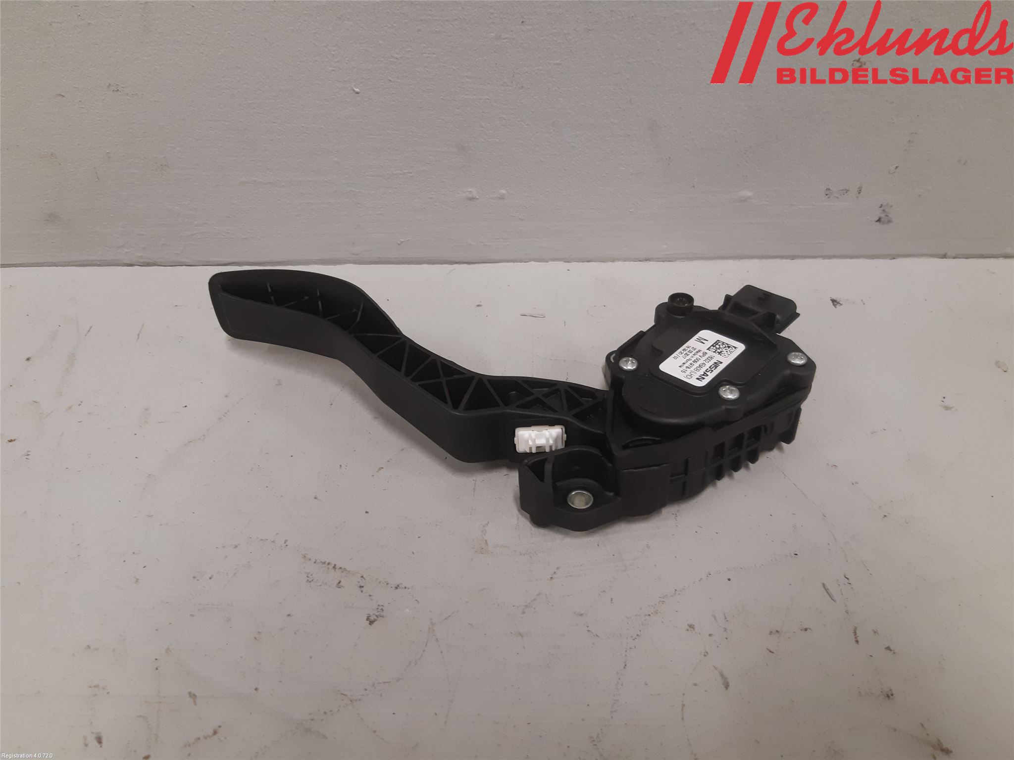 Nissan QASHQAI 14-17 Gaspedal