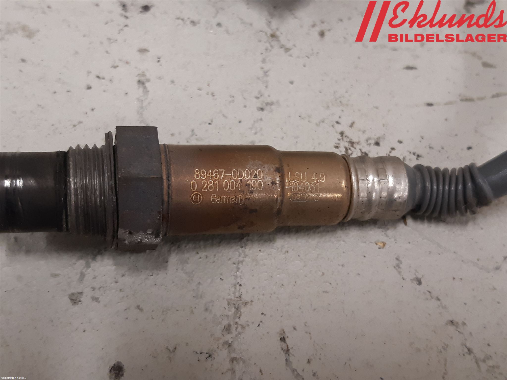 Toyota AURIS 10-12 Injlambdasond