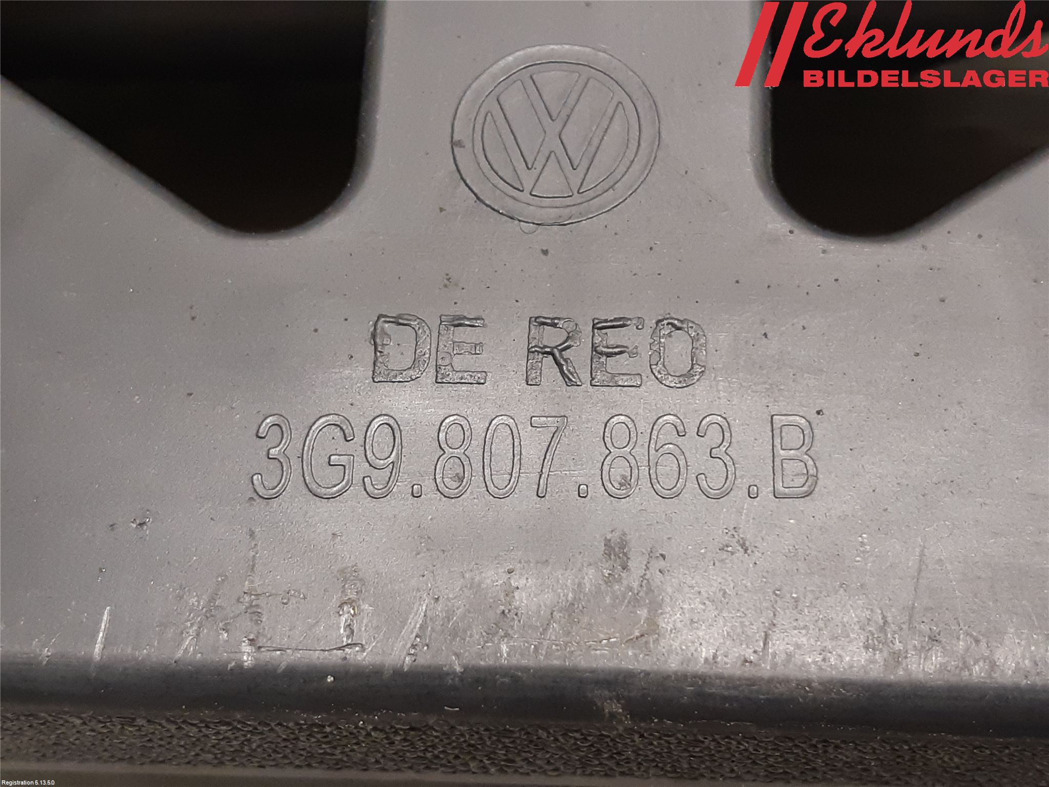 Volkswagen VW PASSAT 15-19 Stötfångare Deformelement Bak