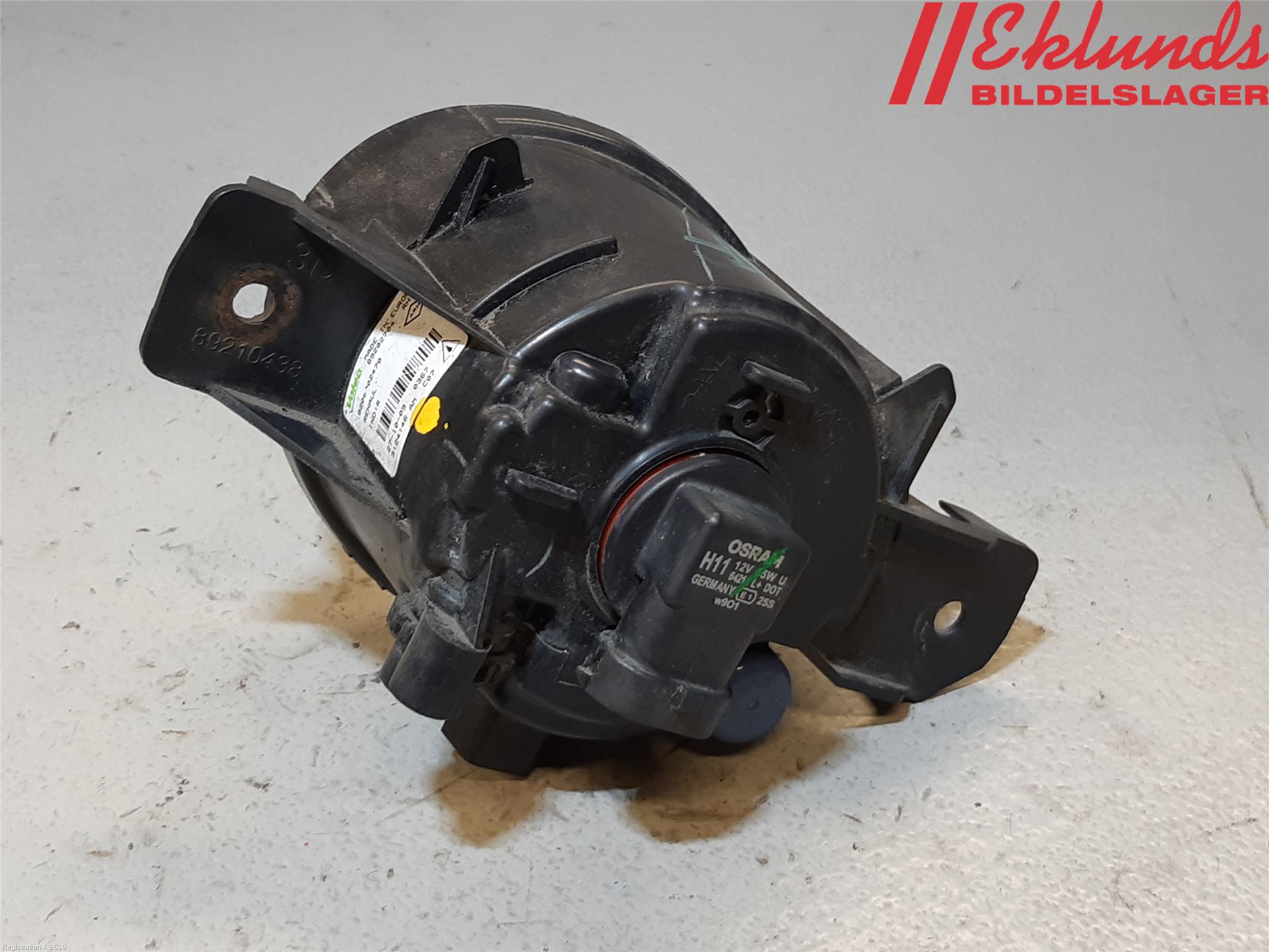 Renault CLIO III  06-09 Dimljus-Varselljus Fram