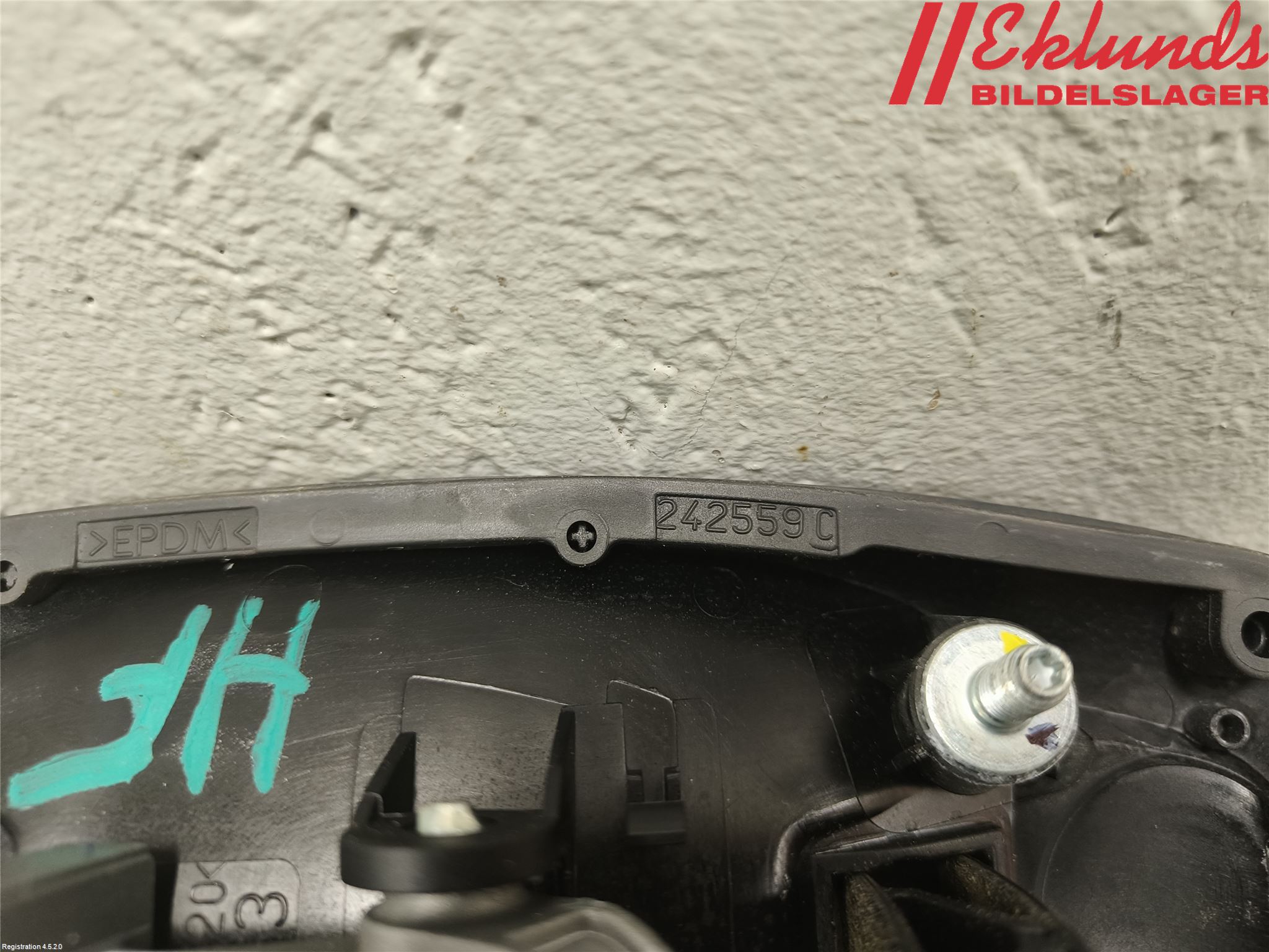 Opel COMBO D 12-18 Dörrhandtag Yttre Hö