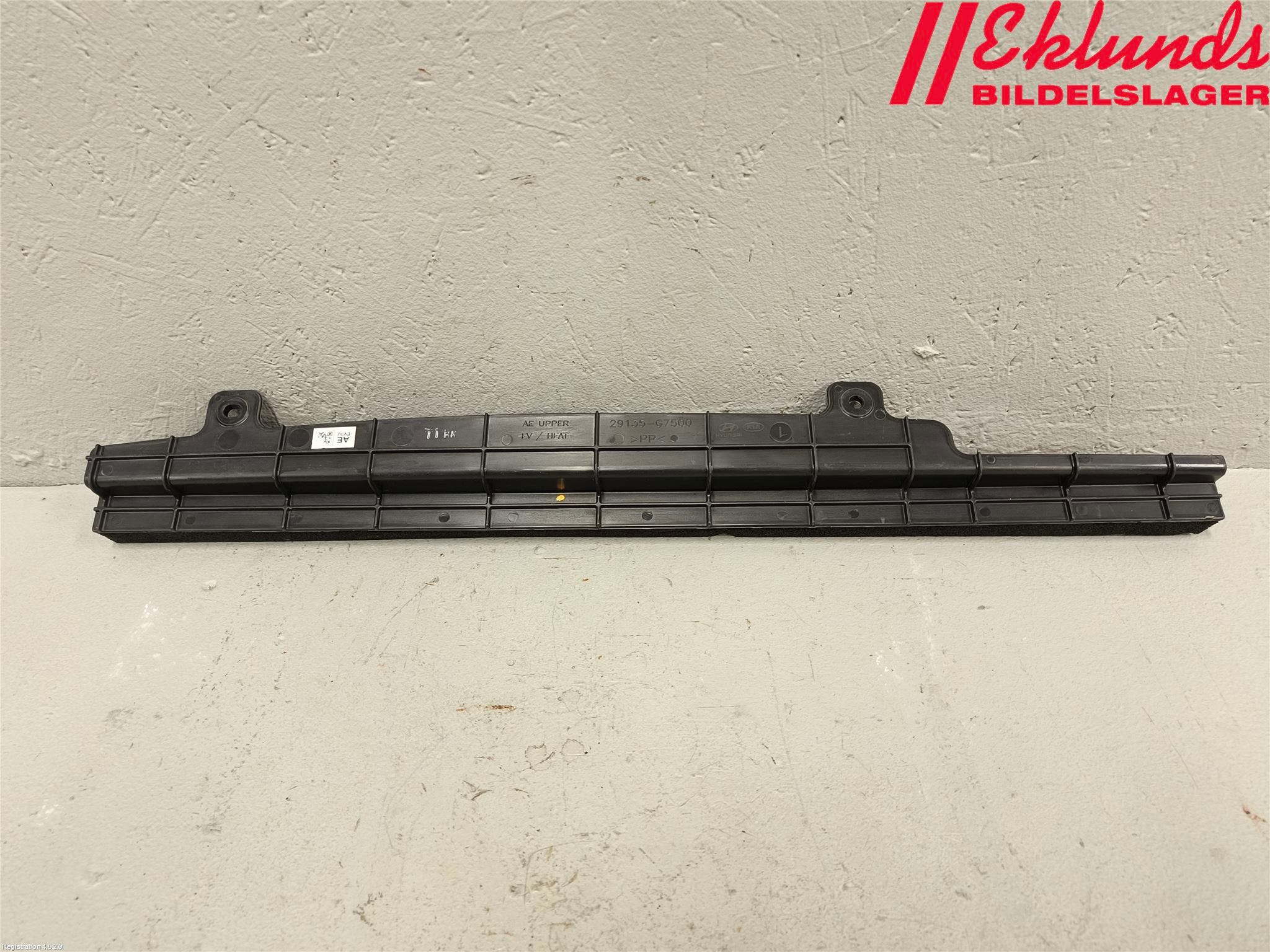 Hyundai IONIQ AE 17-22 Deflektor Plåt-Plast Kylning