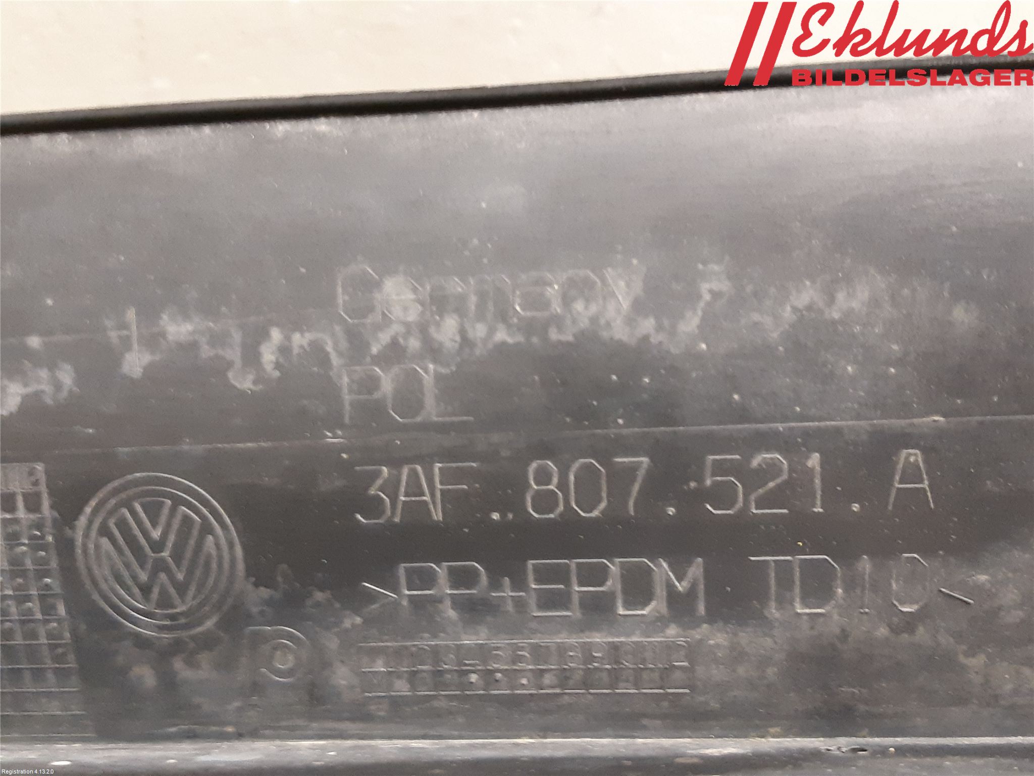Volkswagen VW PASSAT 11-14 Spoiler Bak