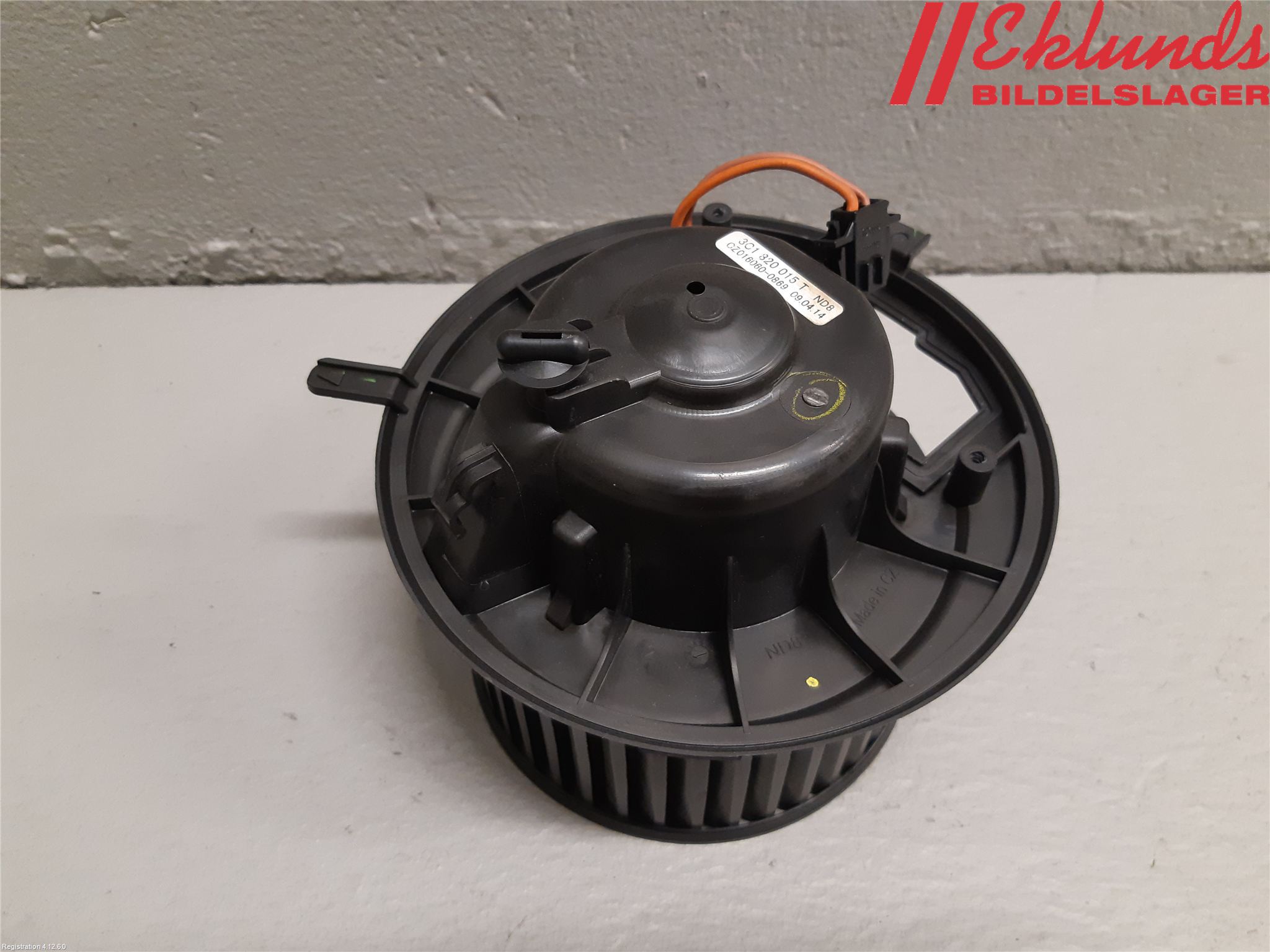 Skoda YETI Värmefläkt