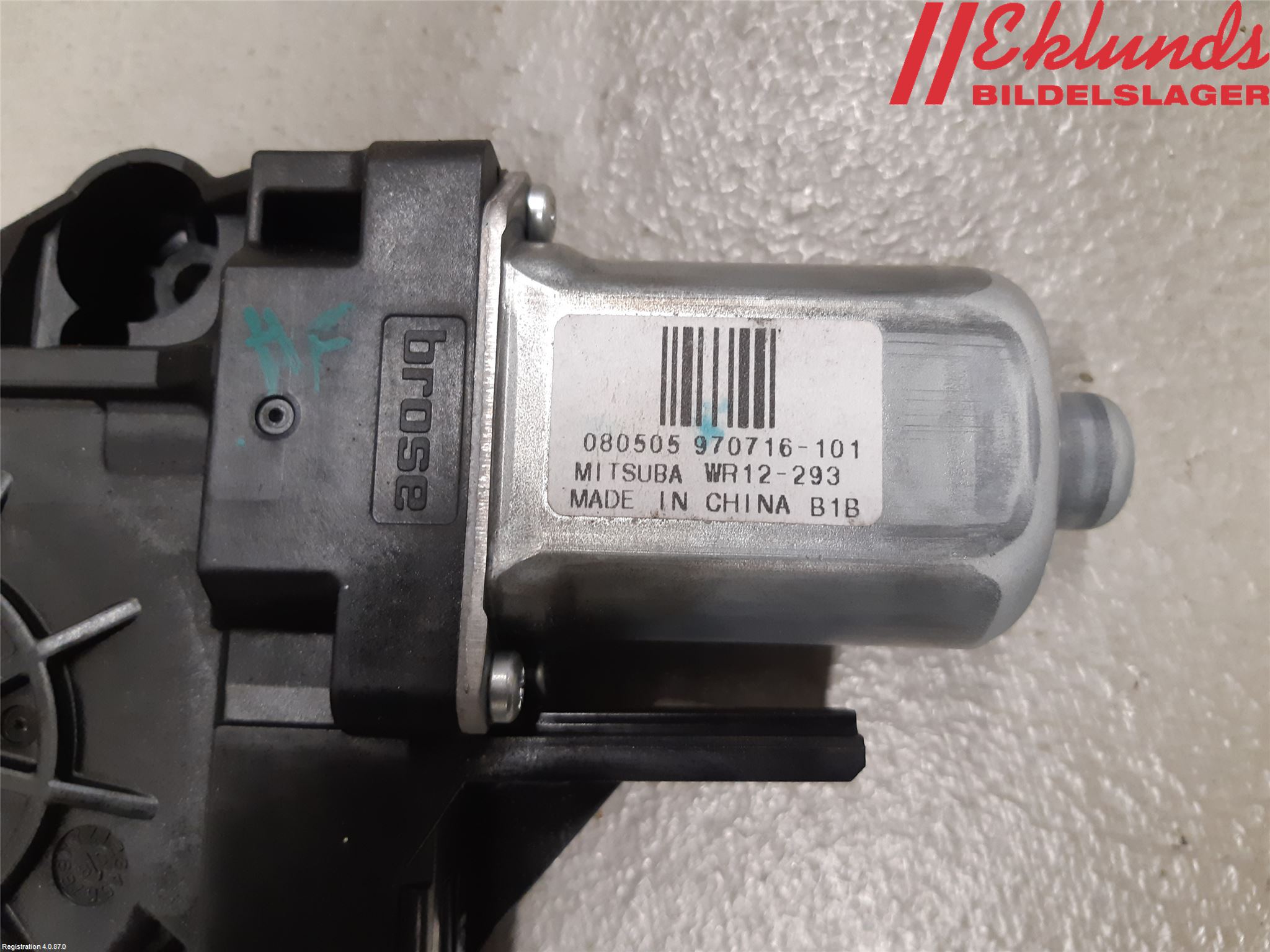 Volvo V70 08-13 Fönsterhissmotor