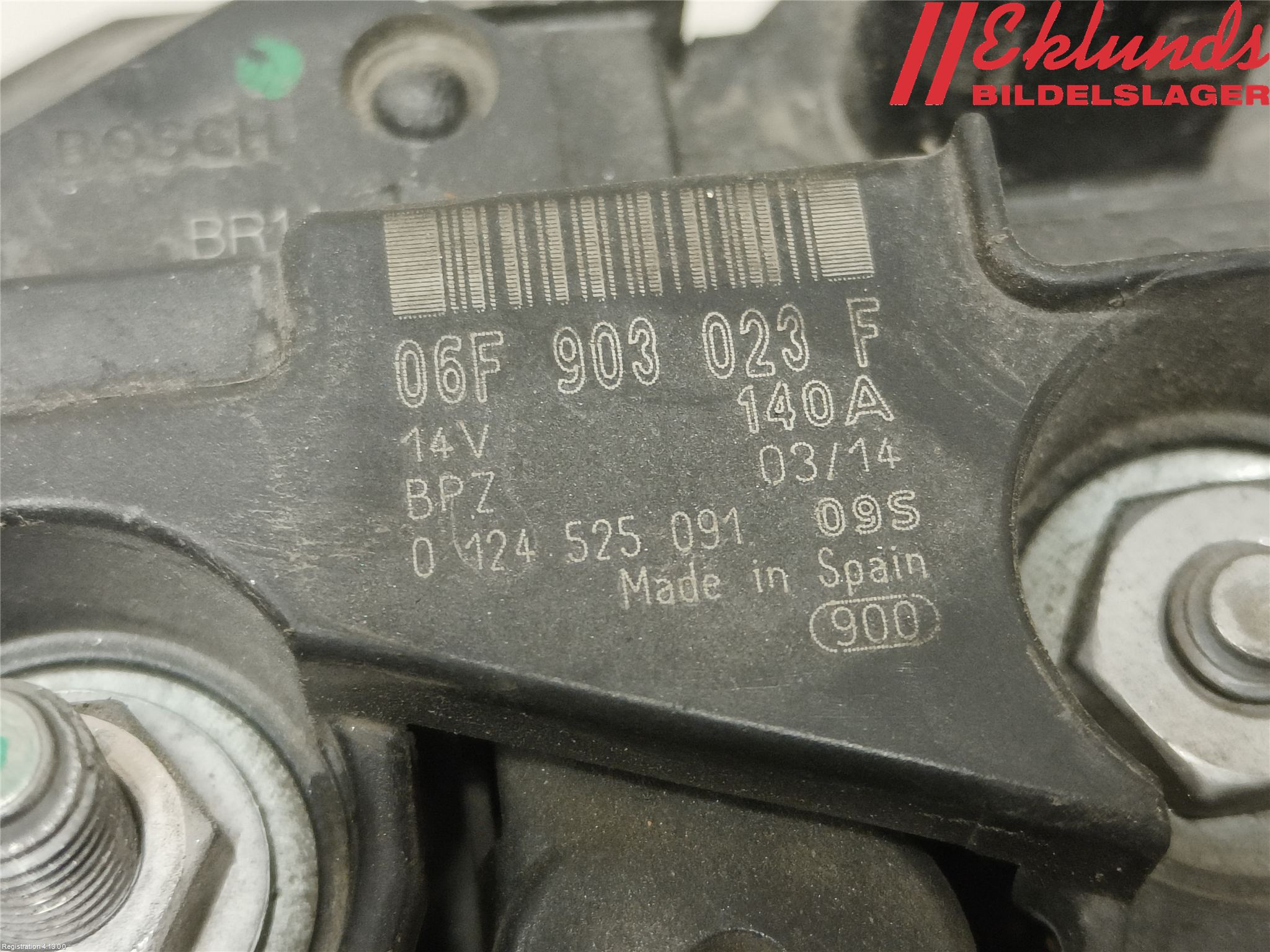 Volkswagen VW CADDY 11-15 Generator
