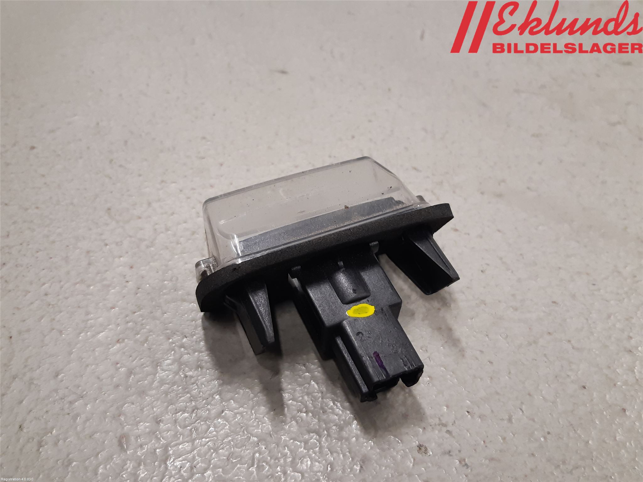 Toyota COROLLA 19- Skylt Belysning