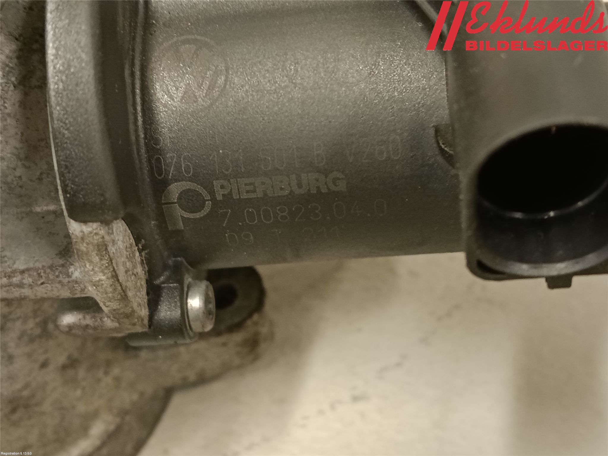 Volkswagen VW TRANSP/CARAVELLE (T5) 04-15 Egr Ventil